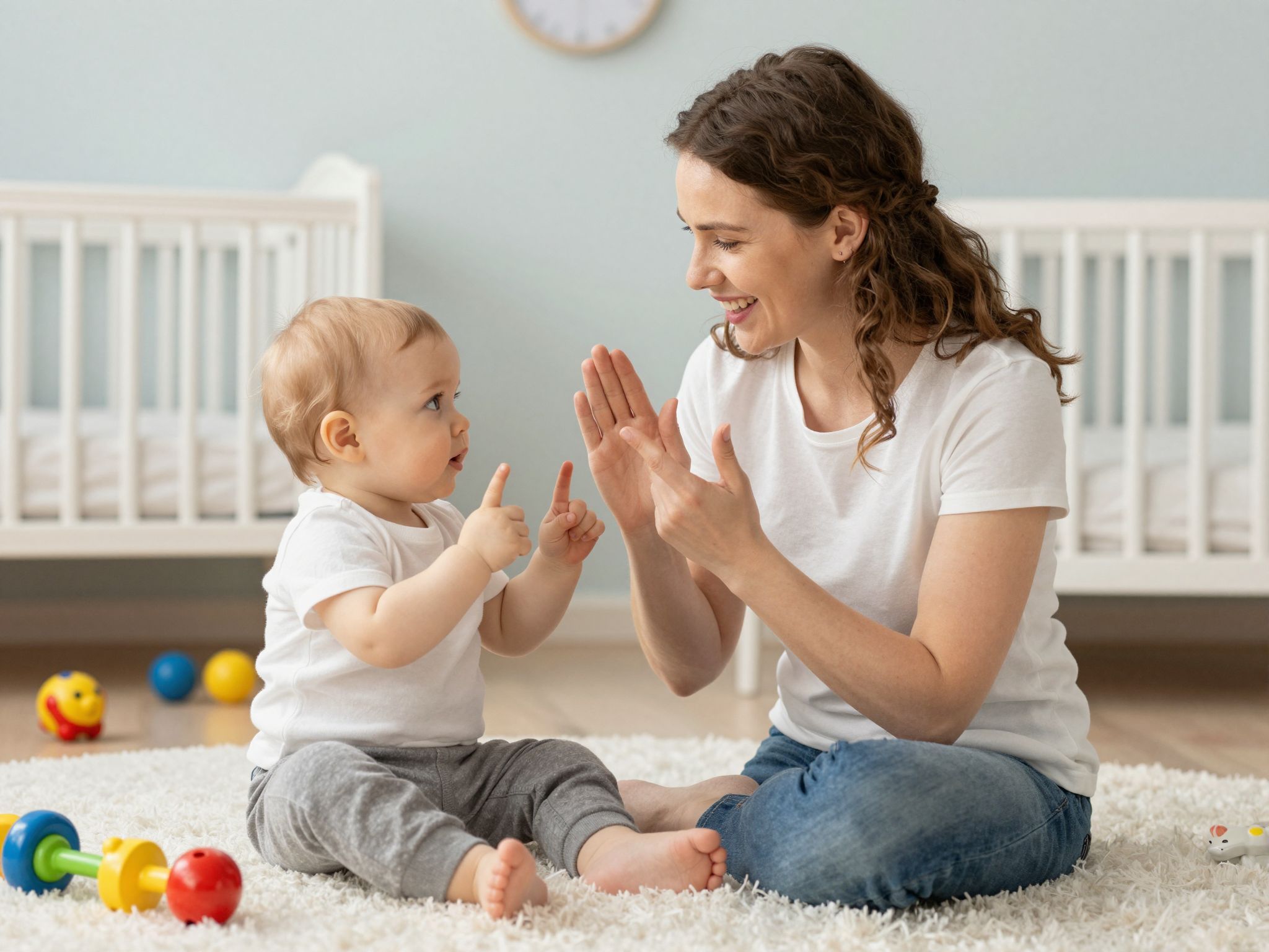 A jelelés erősíti a kognitív fejlődést és érzelmi kötődést.