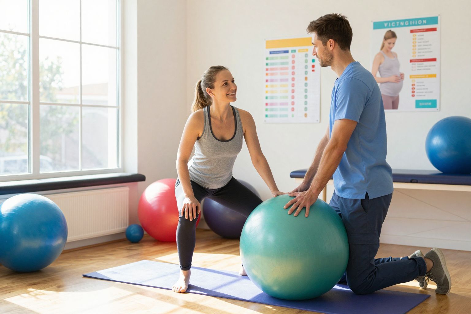 A kismedencei fizioterápia javítja az inkontinencia tüneteit.