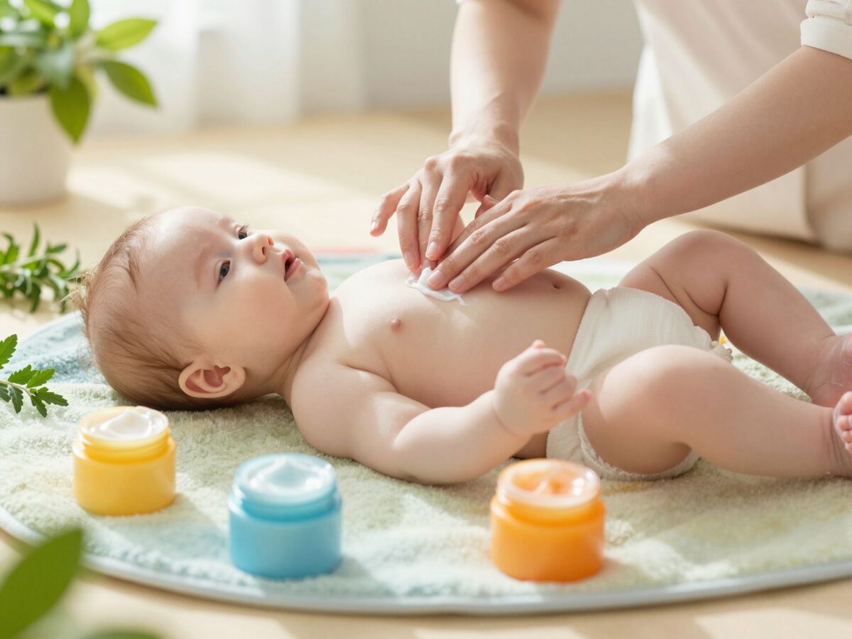 A legjobb krémek és házi praktikák a kipirosodott babapopsira