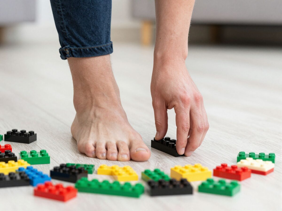 A legóra lépés fájdalma: van tudományos magyarázat, miért ennyire elviselhetetlen?