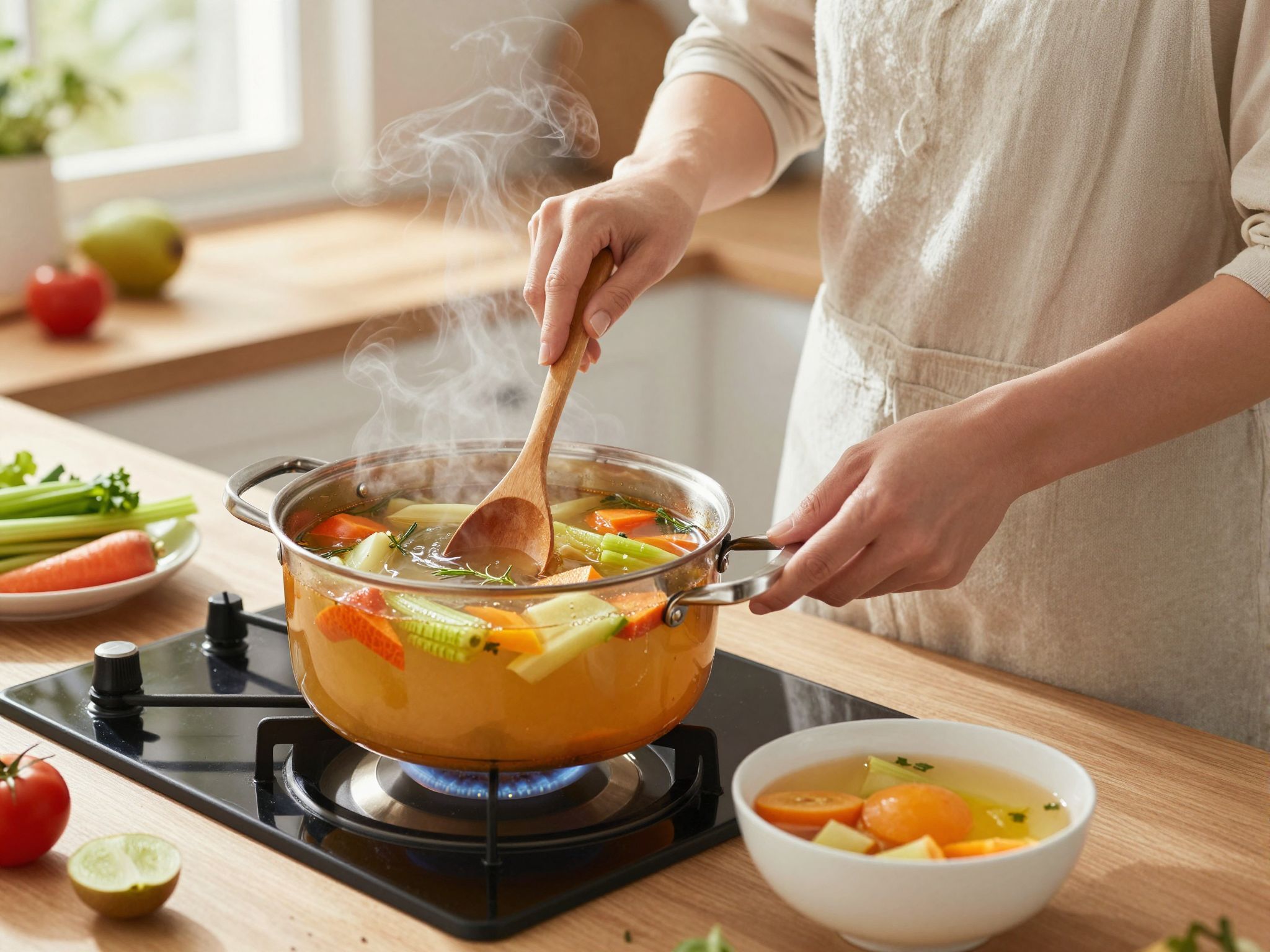 A csontleves gazdag tápanyagokban és gyógyító hatású.