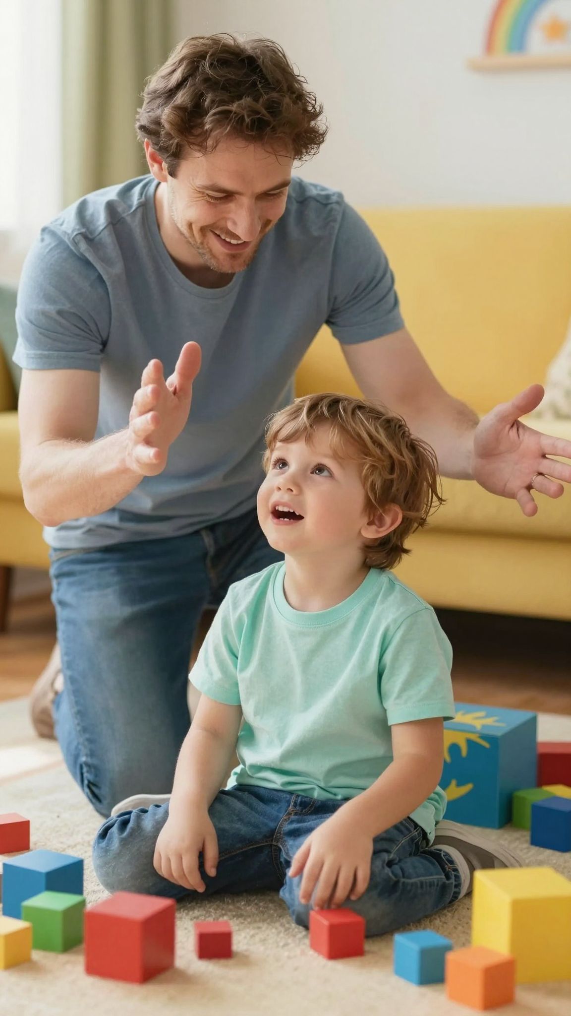 A gyerek megszólítása tükrözi a családi dinamikát.