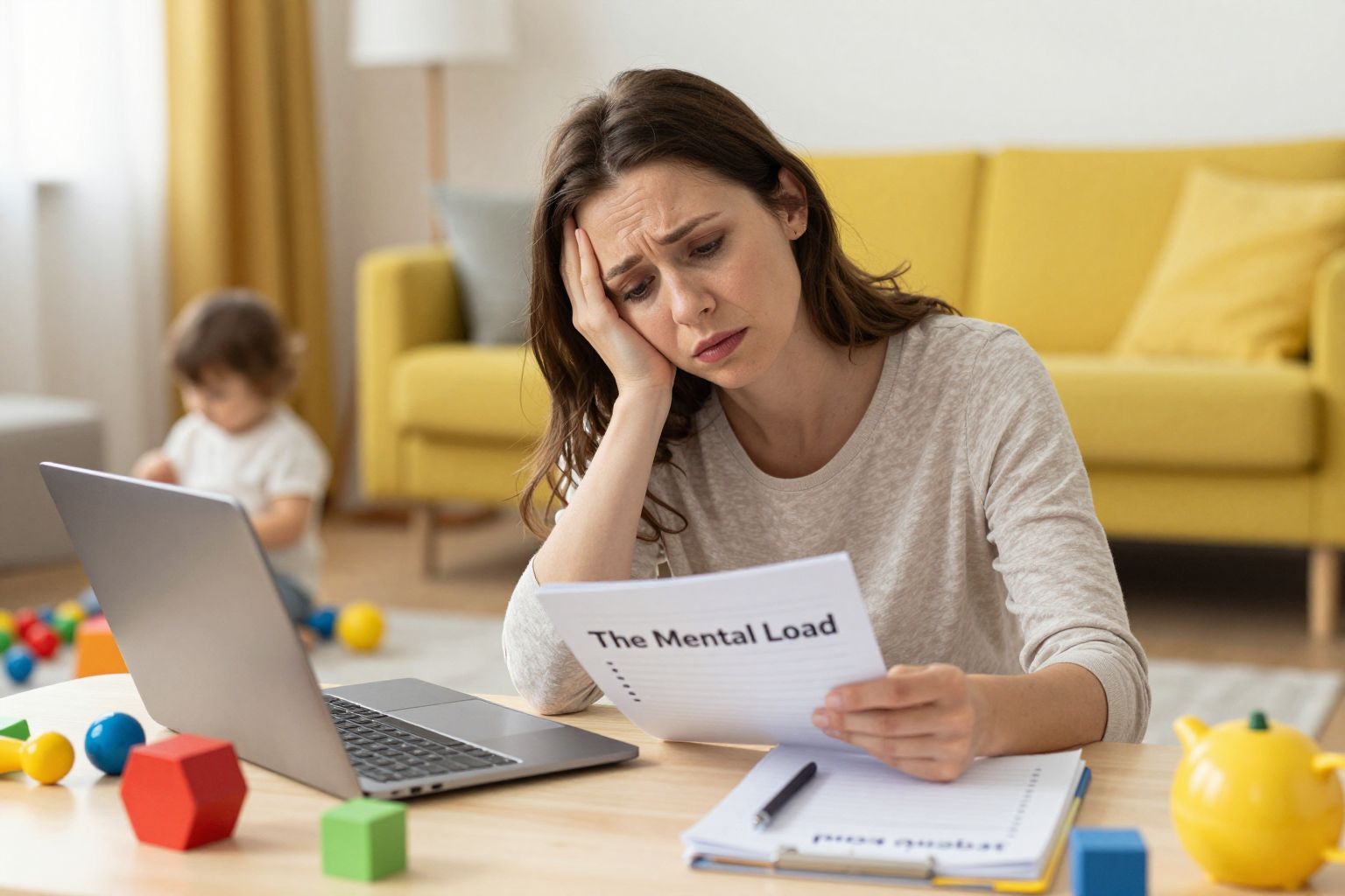 A mentális terhelés gyakran a láthatatlan fáradtság forrása.