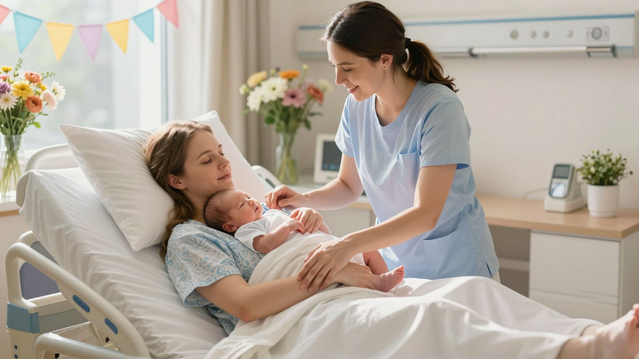 A kötődés során a baba és anya közti kapcsolat erősödik.