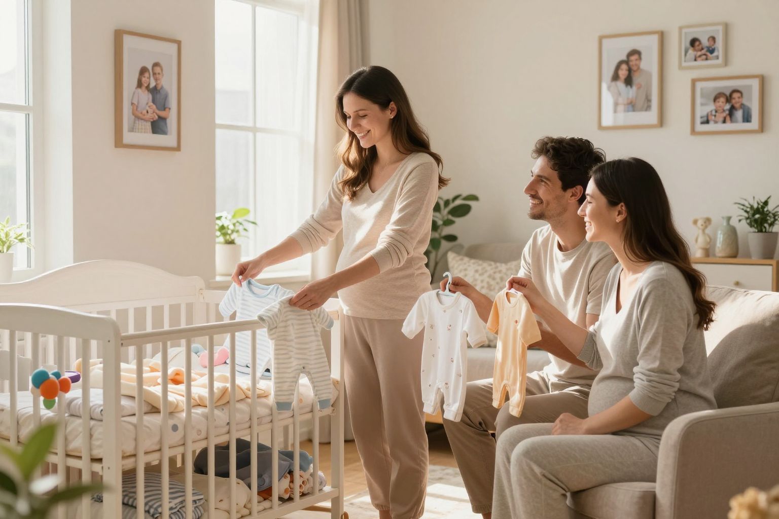 A negyedik trimeszter: kismama és baba igényei összhangban.