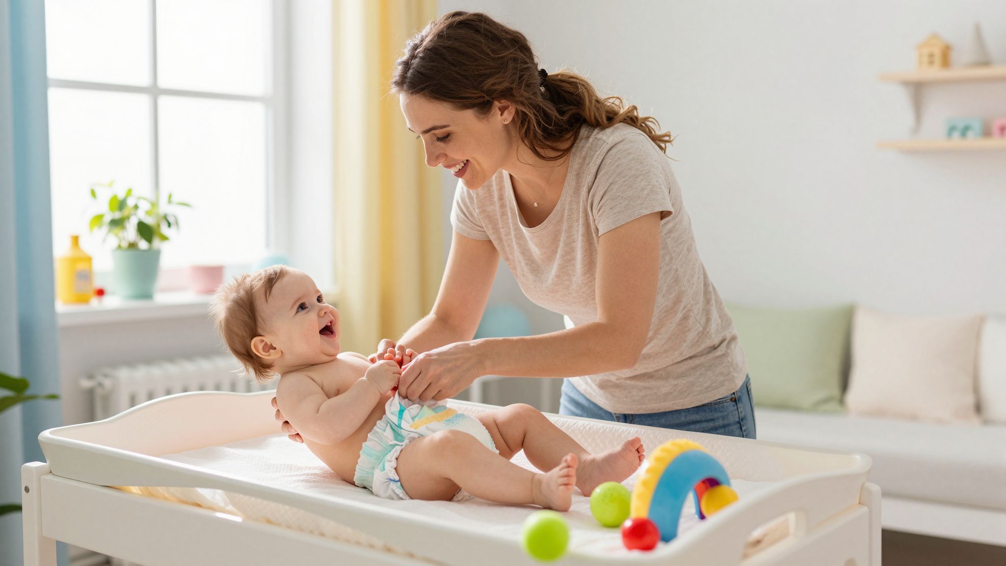 A pelenkázás erősíti a kötődést szülő és gyermek között.