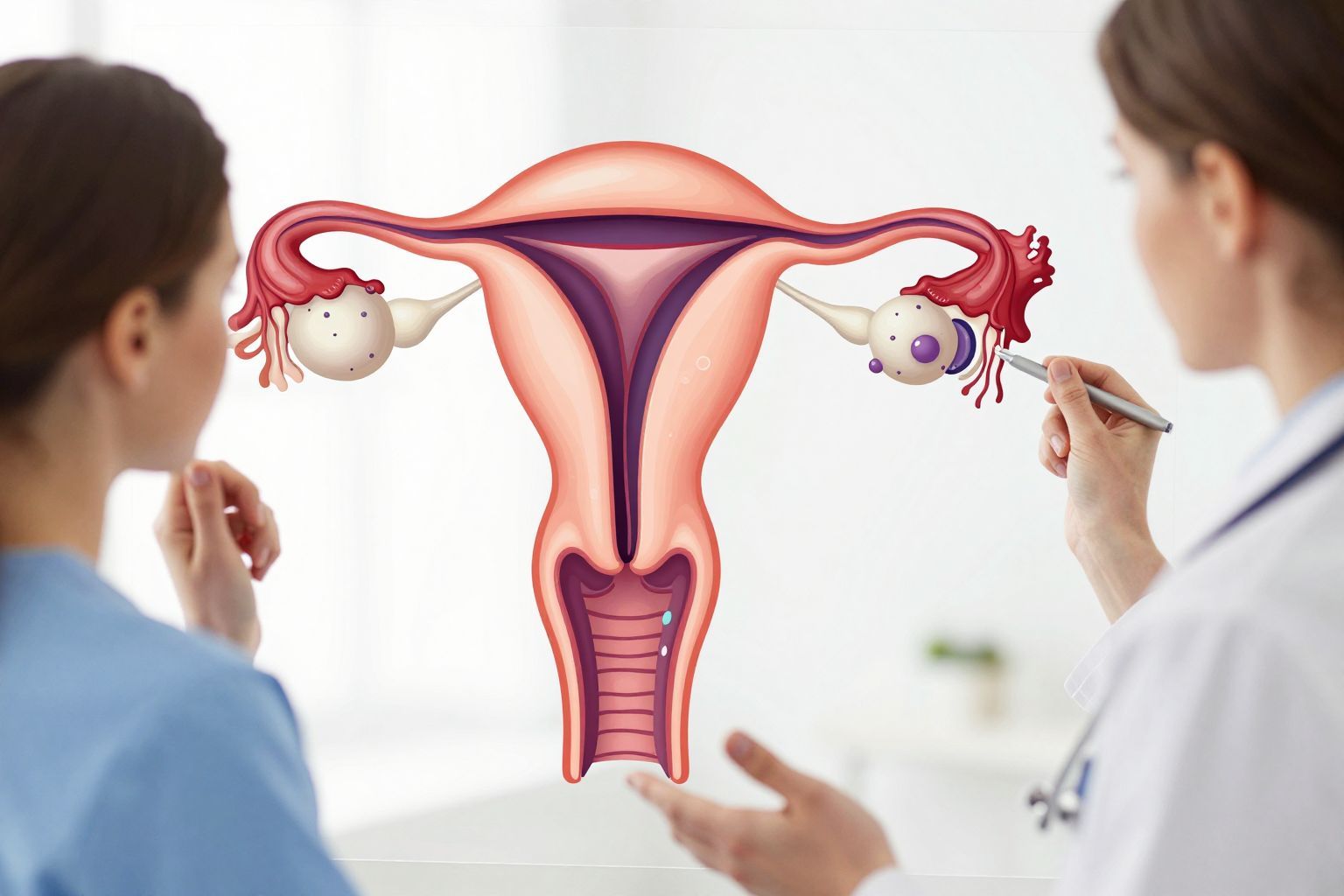 A petefészek ciszták hormonális egyensúlyhiány következményei lehetnek.