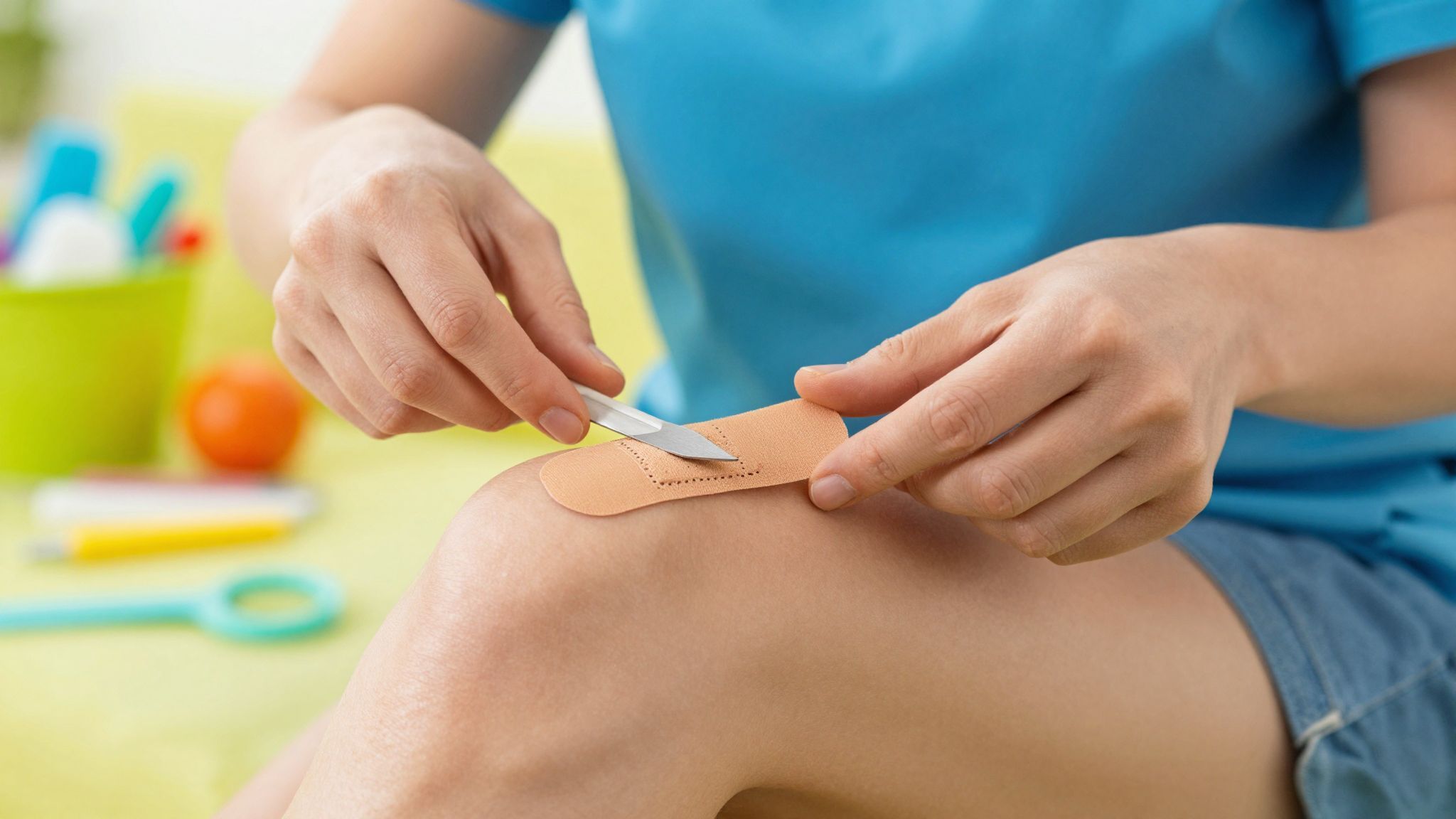 A ragasztók összetevői befolyásolják a bőr reakcióját.