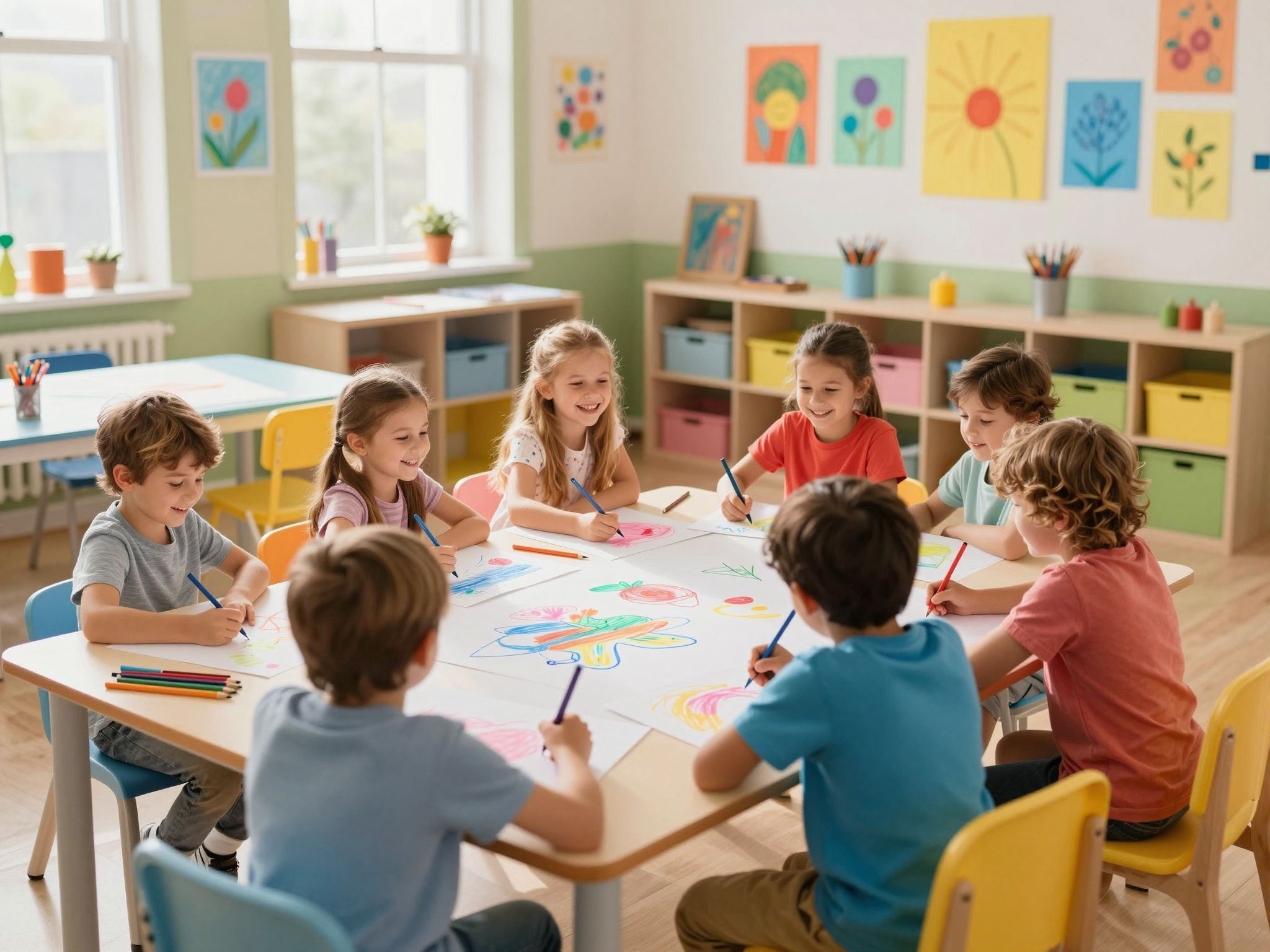 Rajzolási blokk feloldásához használjatok színes mesekönyveket!