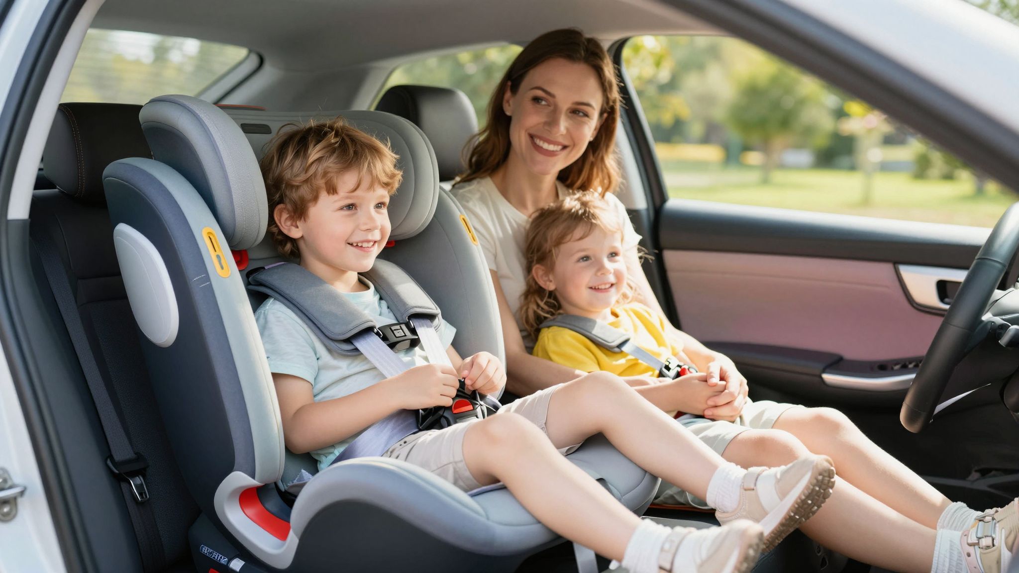 Az ISOFIX rendszerek növelik a gyerekülések biztonságát.