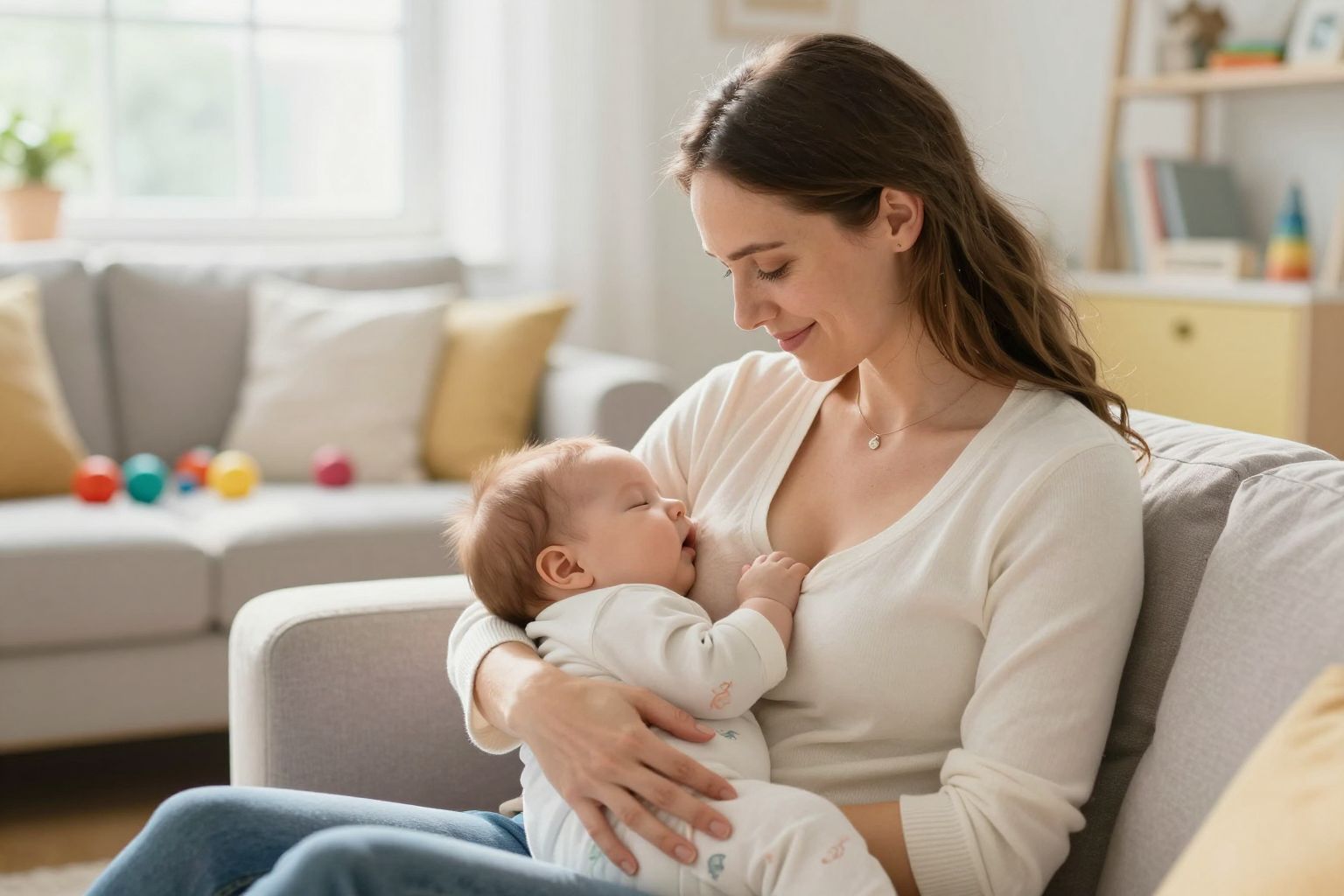 A védőnői látogatások segítik a súlygyarapodás nyomon követését.