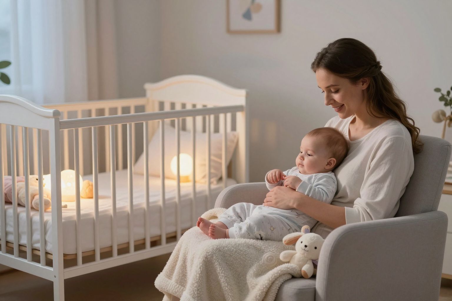 A szent rituálék segítik a babák nyugodt alvását.