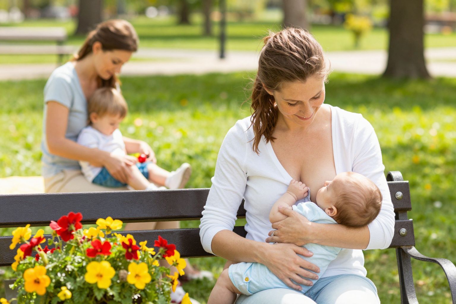 A szoptatás társadalmi támogatása kulcsfontosságú az anyák számára.