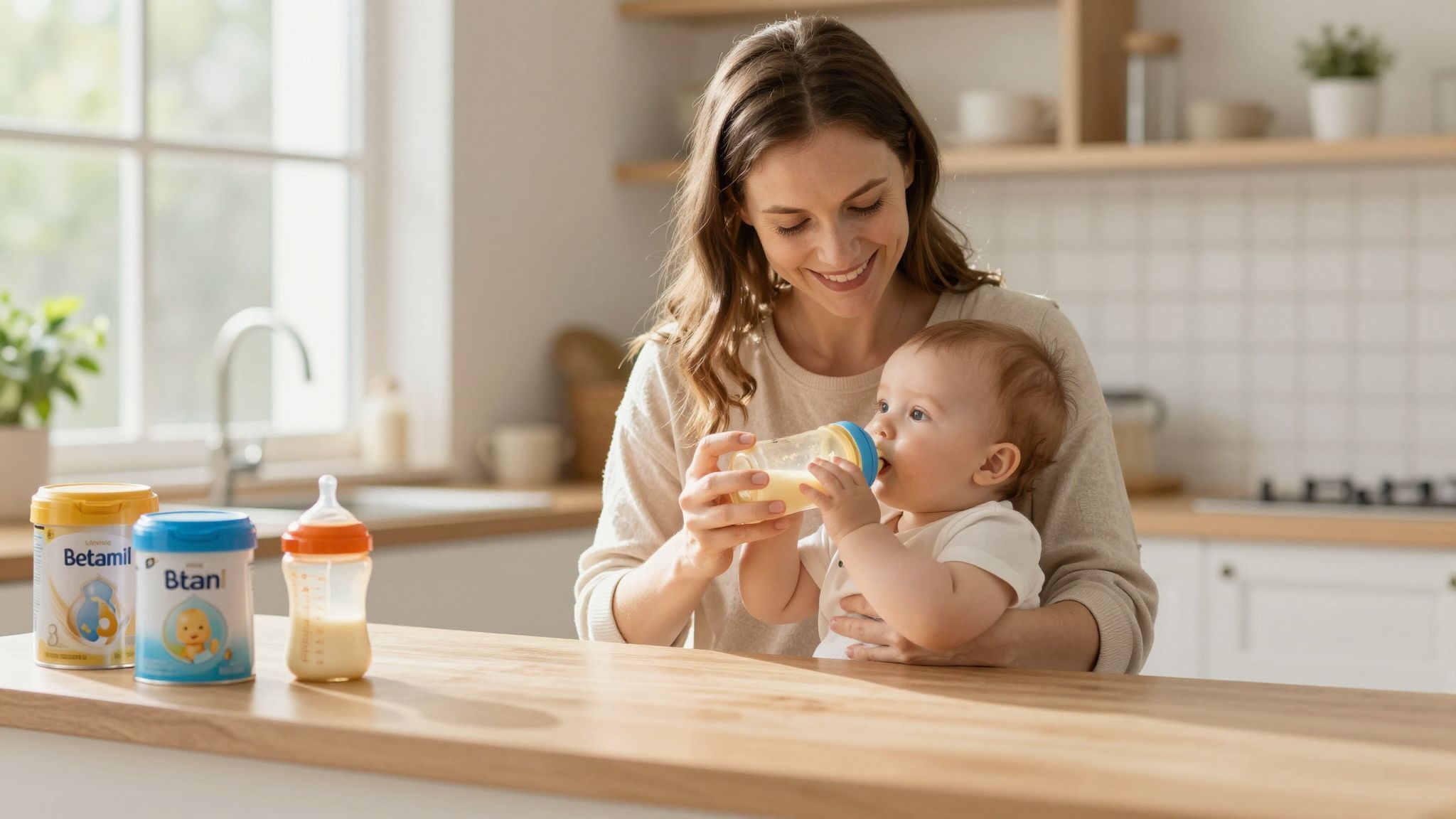 A tápszeres etetés nem a szeretet hiányát jelenti.