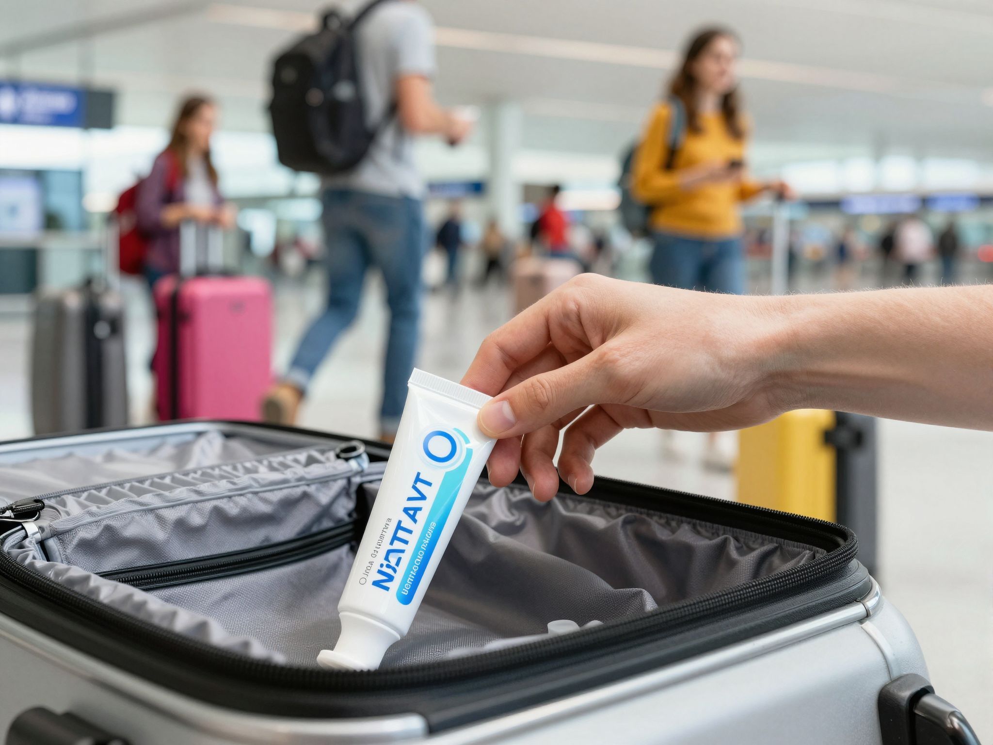 A fogkrém kapszulák formájában forradalmasíthatják az utazást.