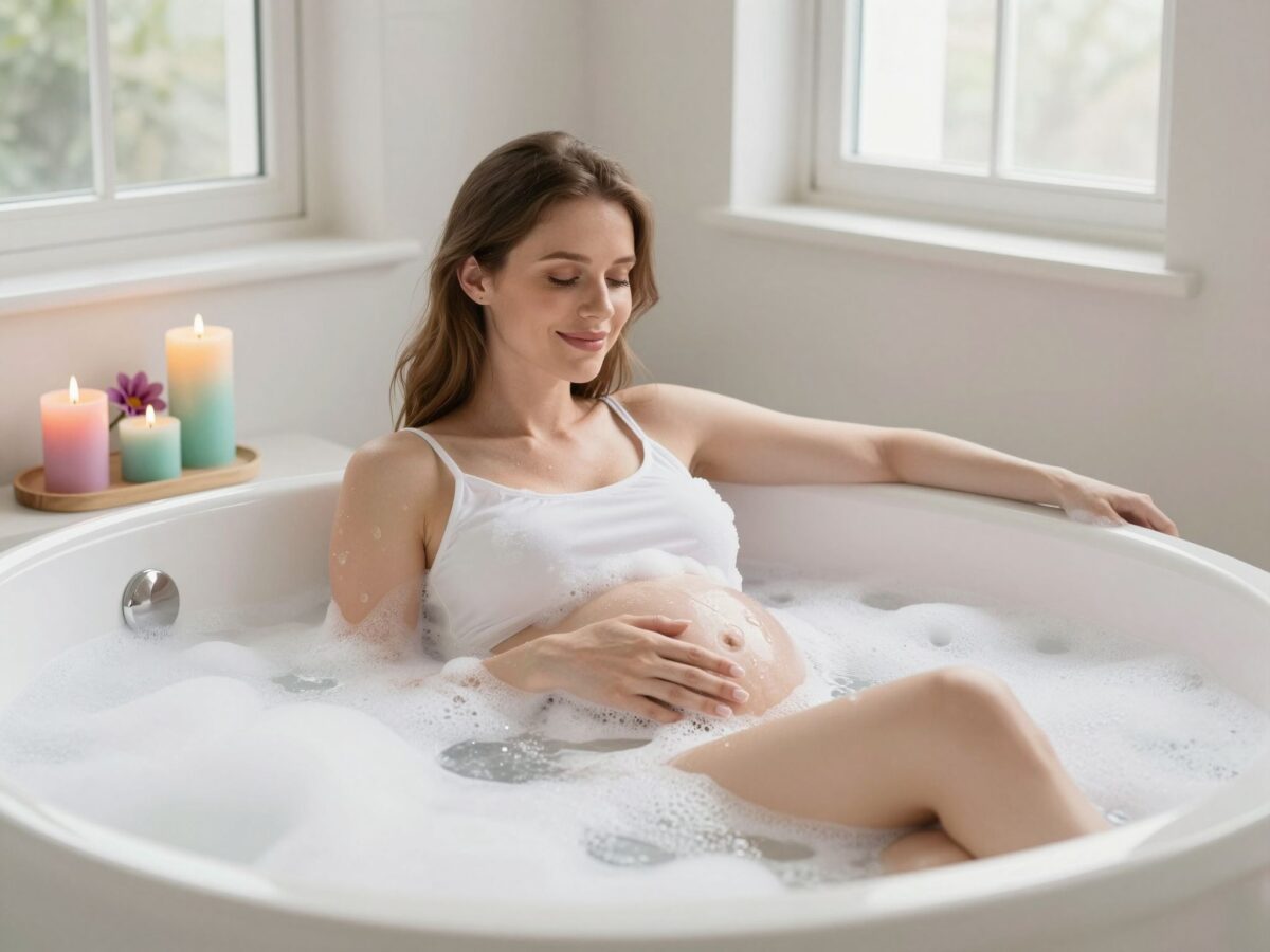 A terhesség alatti fürdés szabályai: tippek a biztonságos és pihentető pancsoláshoz