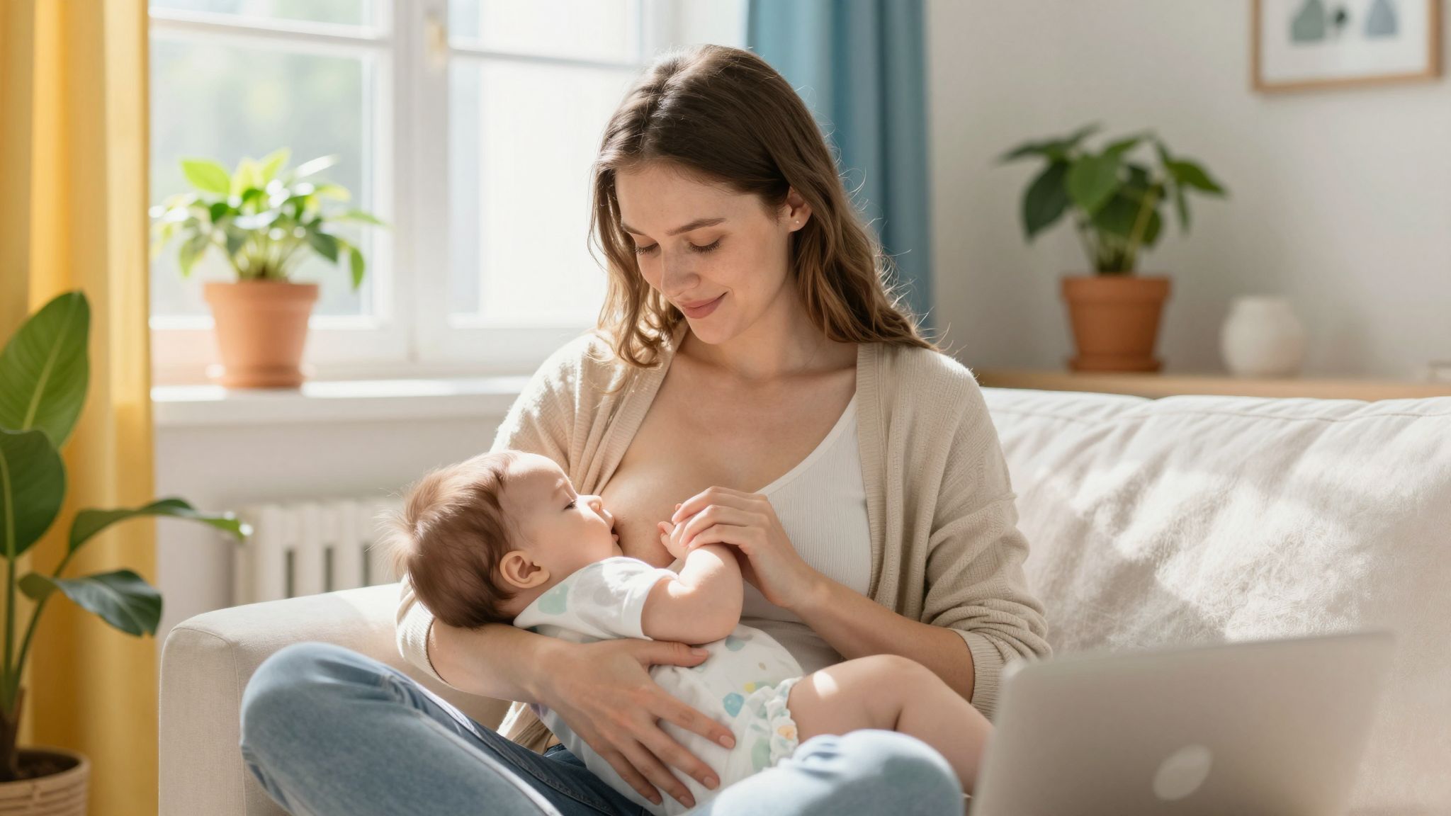 A szoptatás alatt is megtörténhet a mini-peteérés.