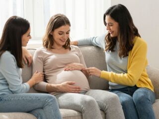 A várandós kismama támogatásának legfontosabb módjai