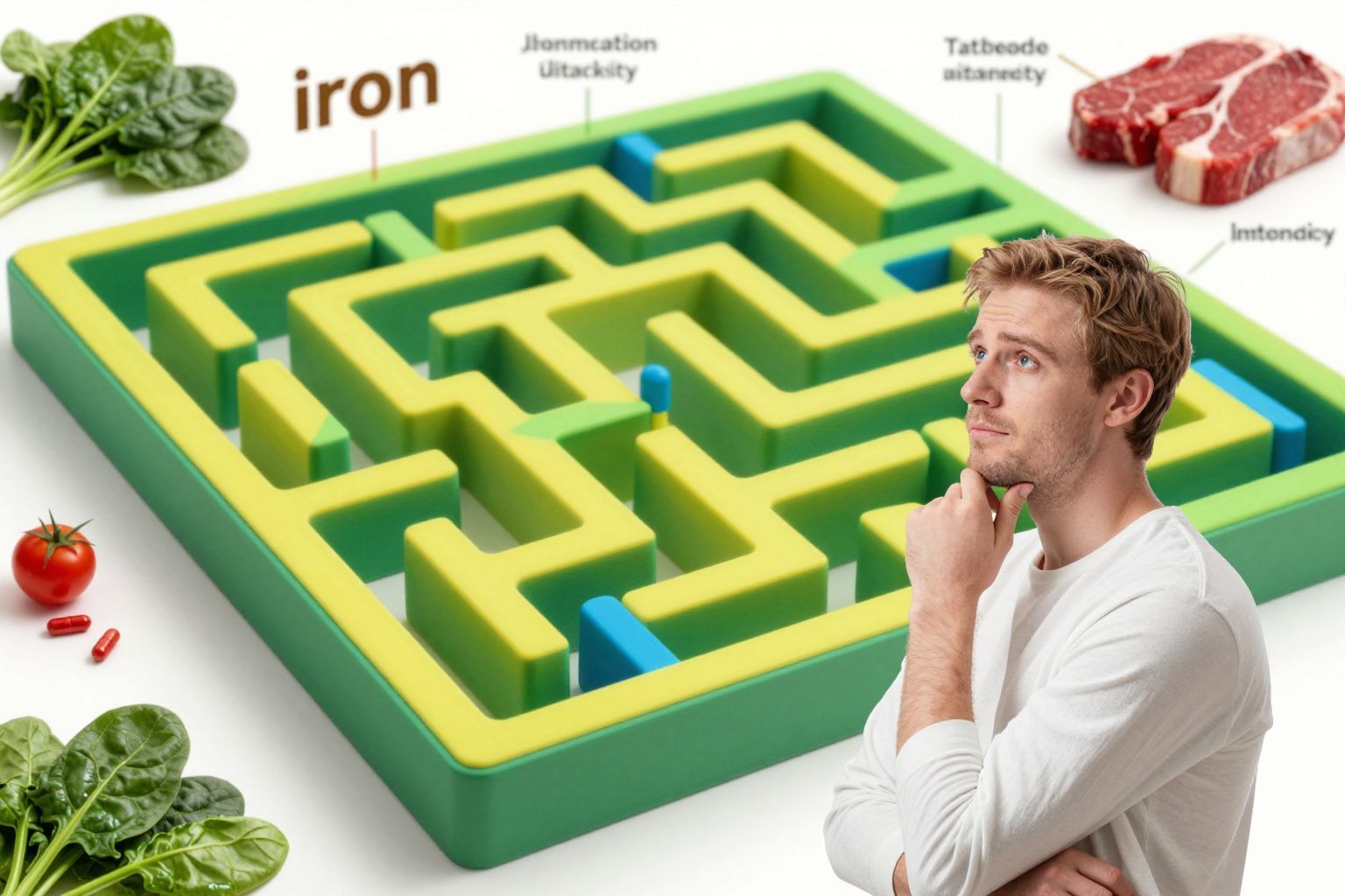 A C-vitamin fokozza a vas felszívódását a bélben.