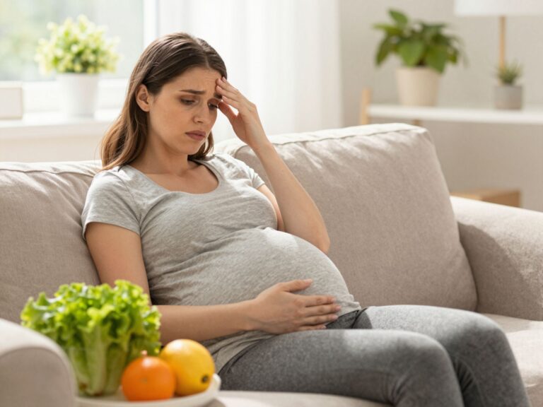 A vashiány következményei a terhességben: fáradtság, vérszegénység és koraszülés