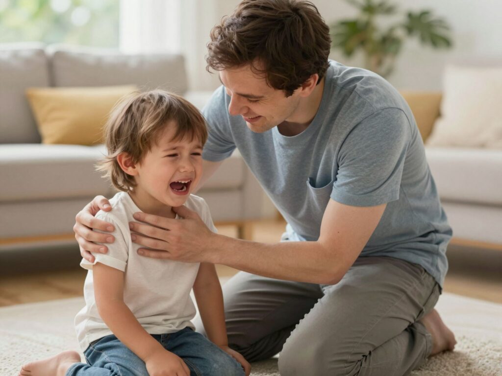 A vigasztalás művészete: mit mondjunk és mit ne mondjunk a síró gyereknek?