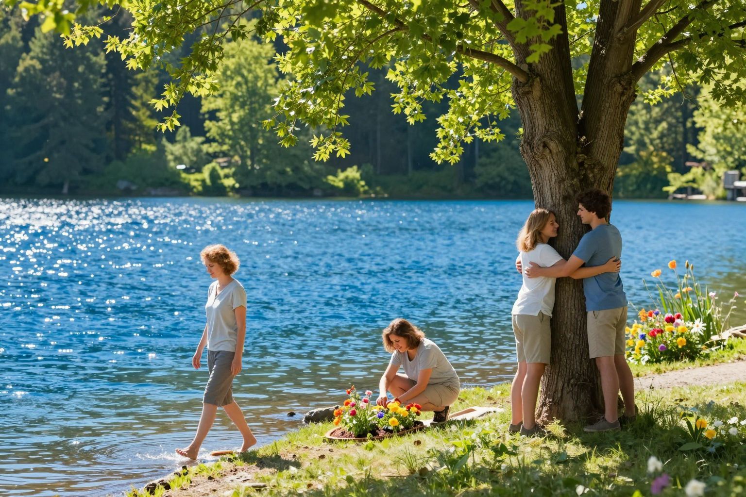 A kék tér csökkenti a szorongást és javítja a hangulatot.