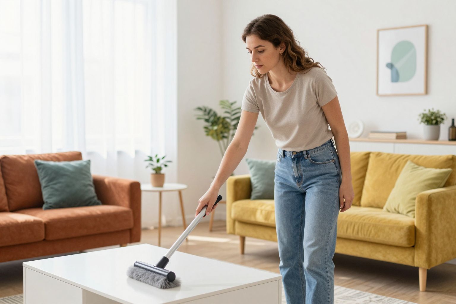 Az antisztatikus védelem csökkenti a por lerakódását.