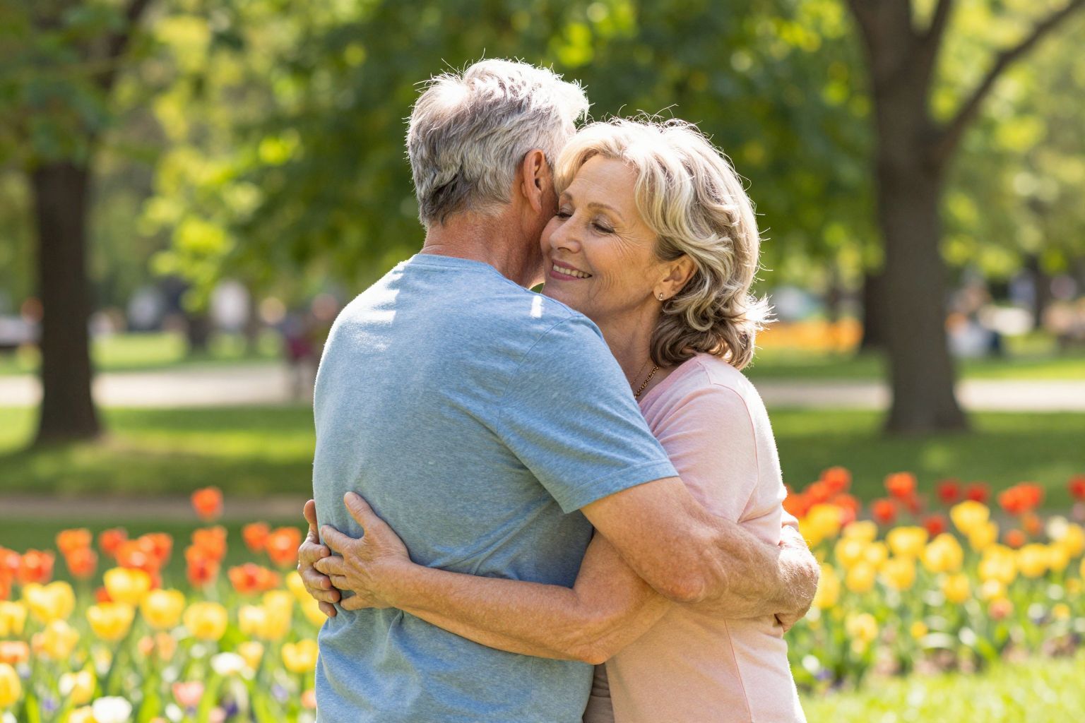 Az ölelés csökkenti a stresszt és serkenti az egészséget.