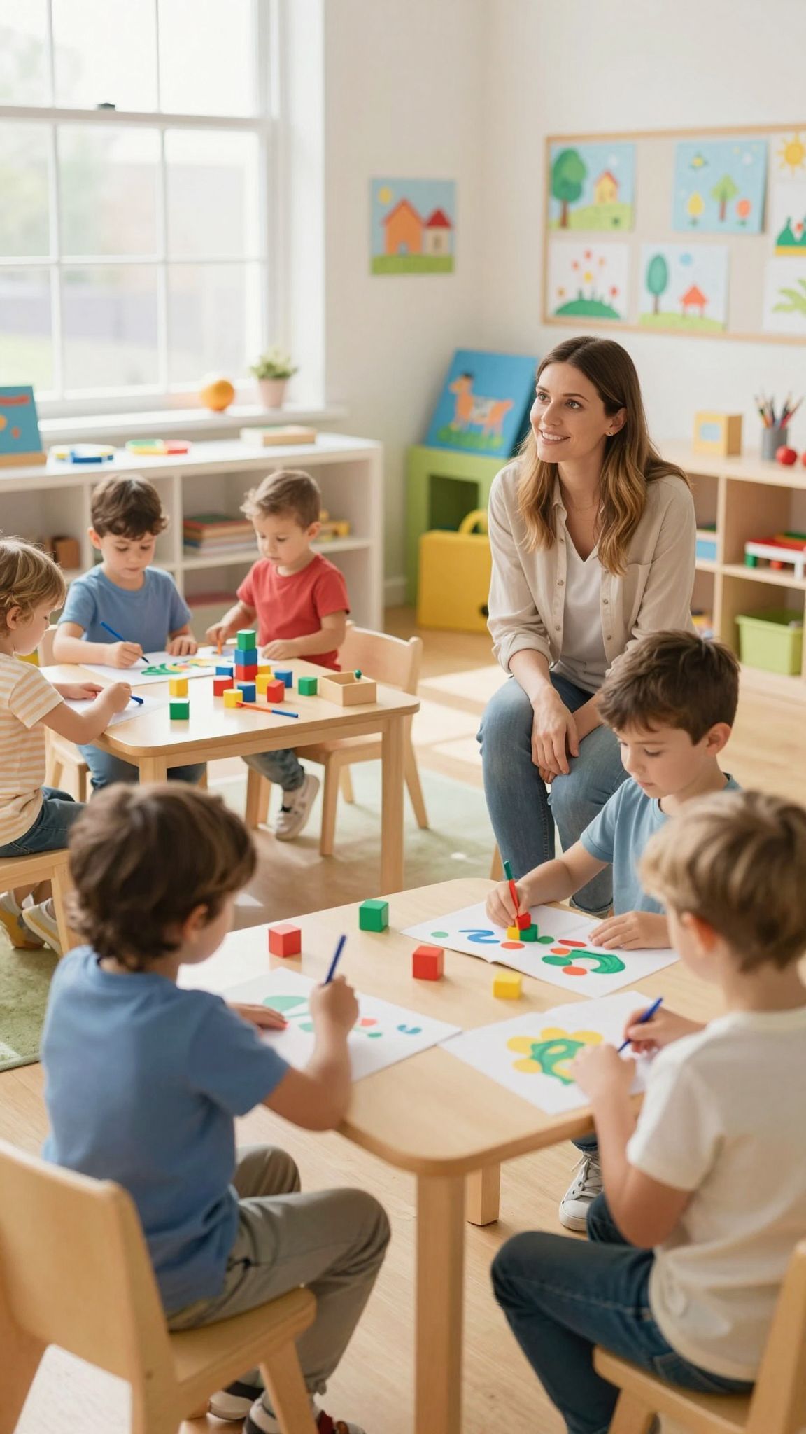 Figyeljük meg a tanulási környezet és a tevékenységek sokféleségét!