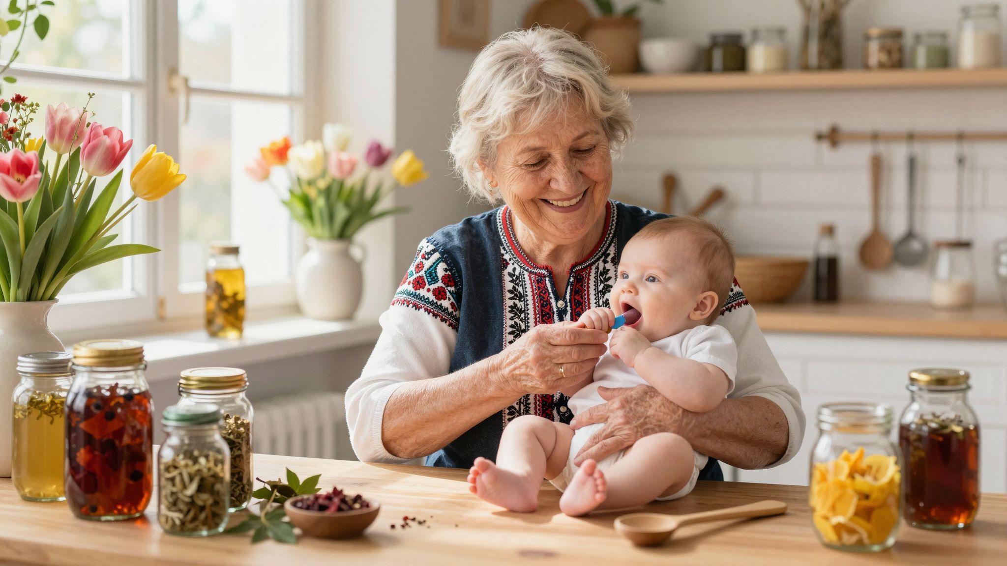A borogatás segíti a fájdalom csökkentését fogzáskor.