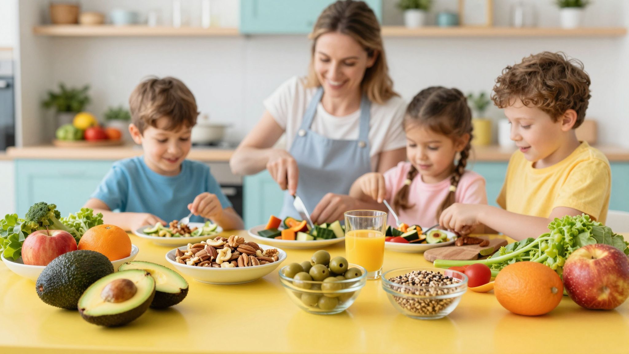 Az omega-3 zsírsavak serkentik a kognitív fejlődést.