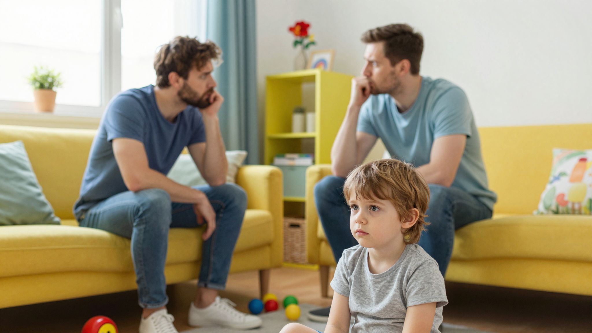 A gyerekek fejlődésére negatívan hat a szülői veszekedés.