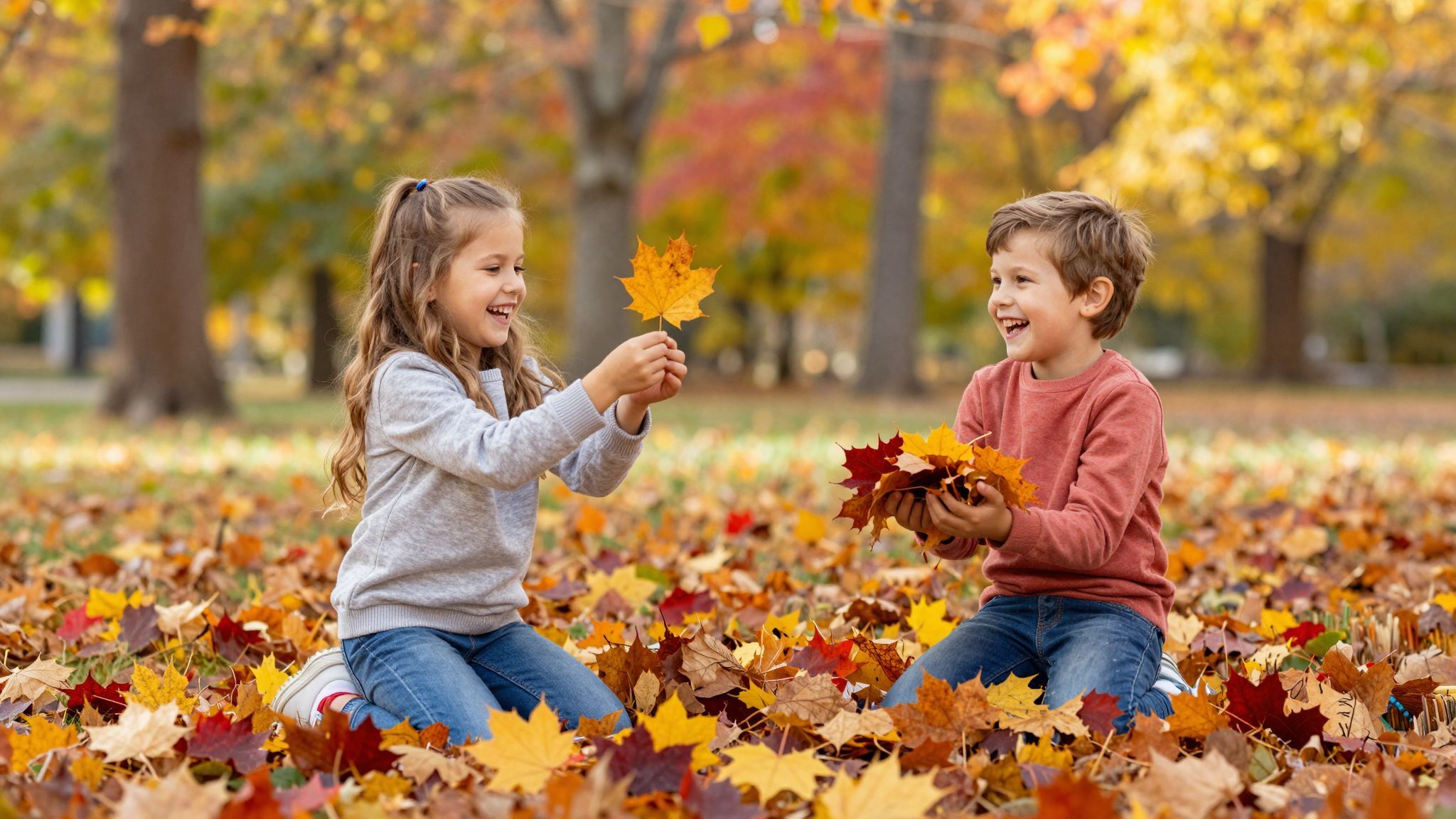 Falevelekből varázslatos állatok és mesevilágok készíthetők.