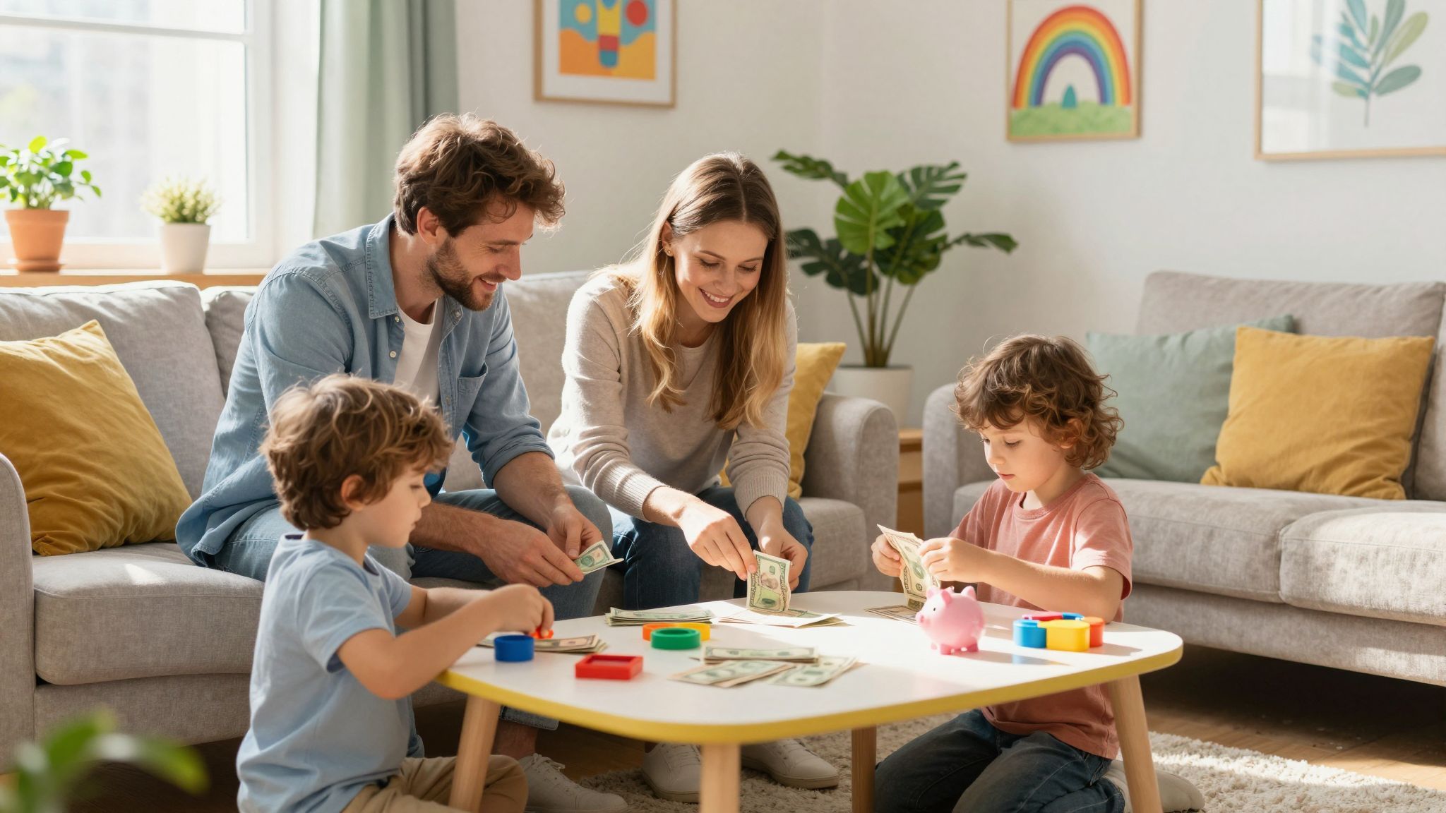 Játékos formában tanulhatnak a gyerekek a pénzről.