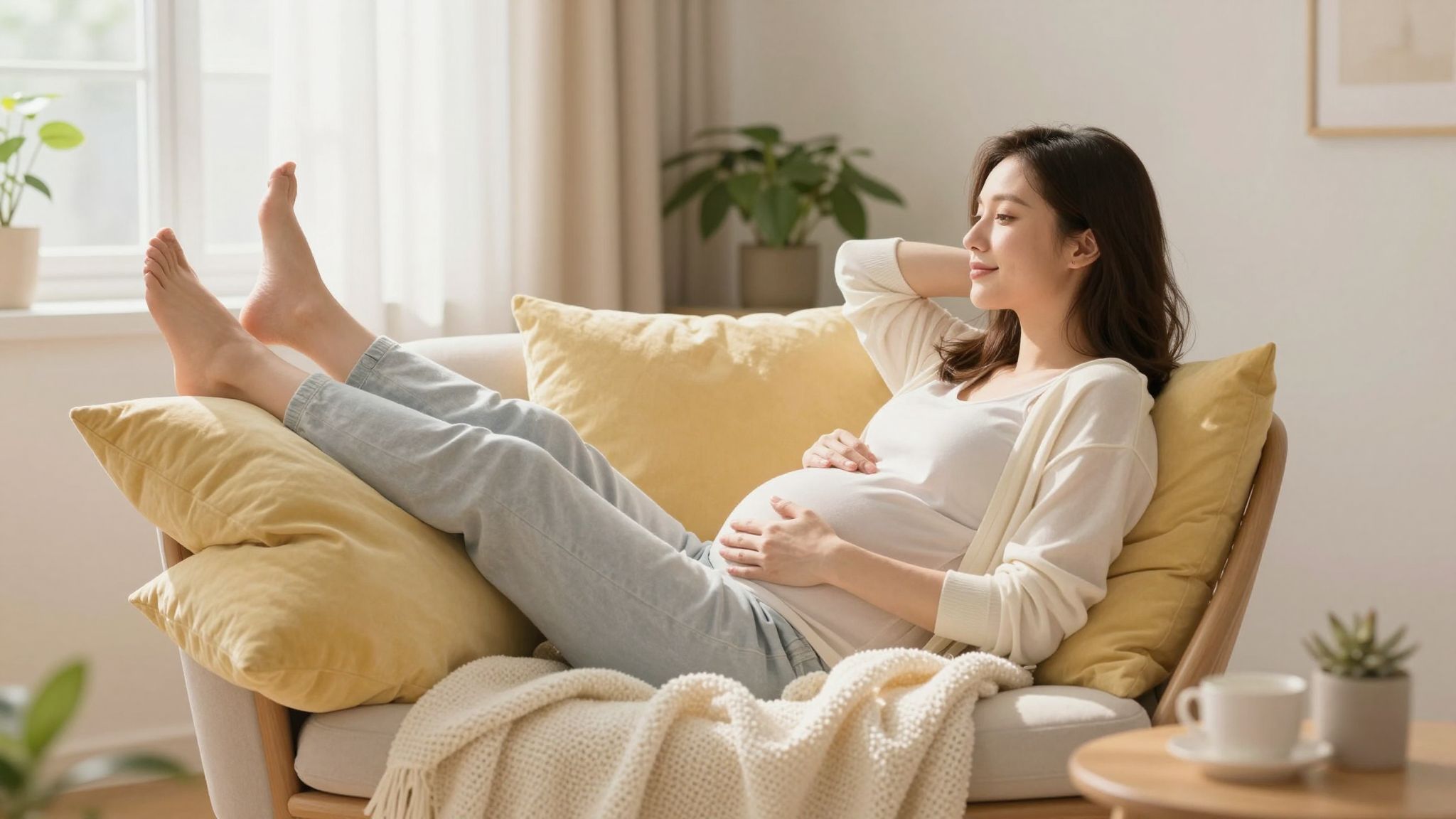 A fizikai tehermentesítés elősegíti a kismama regenerálódását.