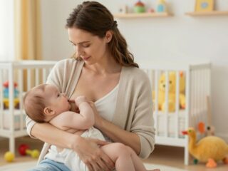 Fulladás szoptatás alatt: mit tegyél, ha a baba félrenyeli az anyatejet?