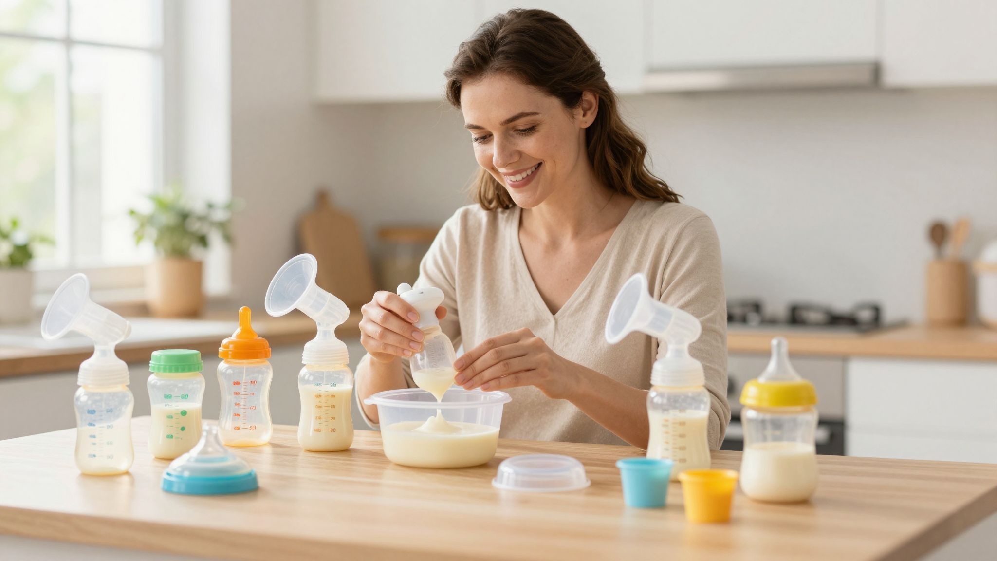 A frissen fejett anyatejet 4 órán belül fel kell használni.