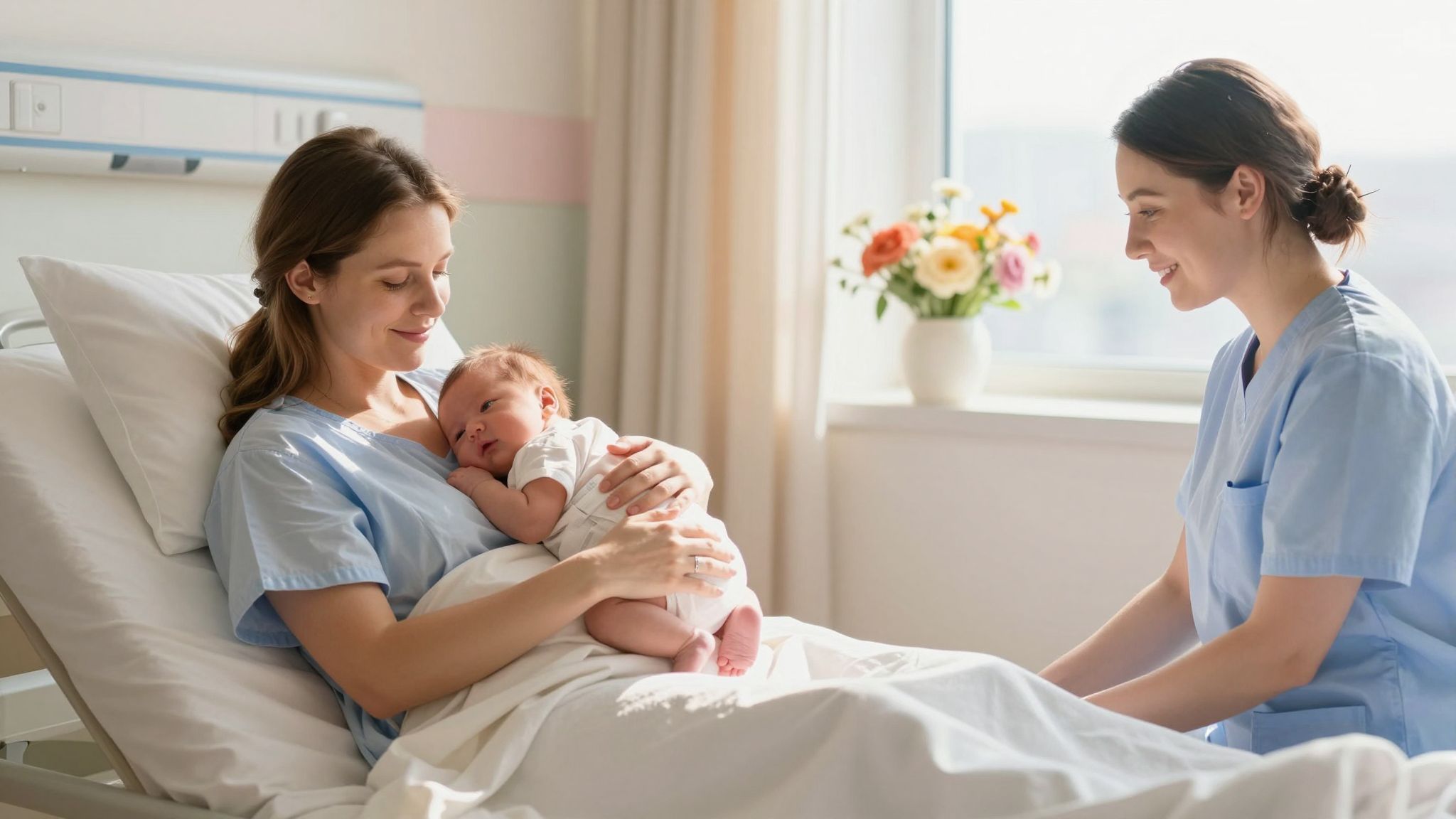 A gyengéd császármetszés csökkenti a fájdalmat és gyorsítja a gyógyulást.