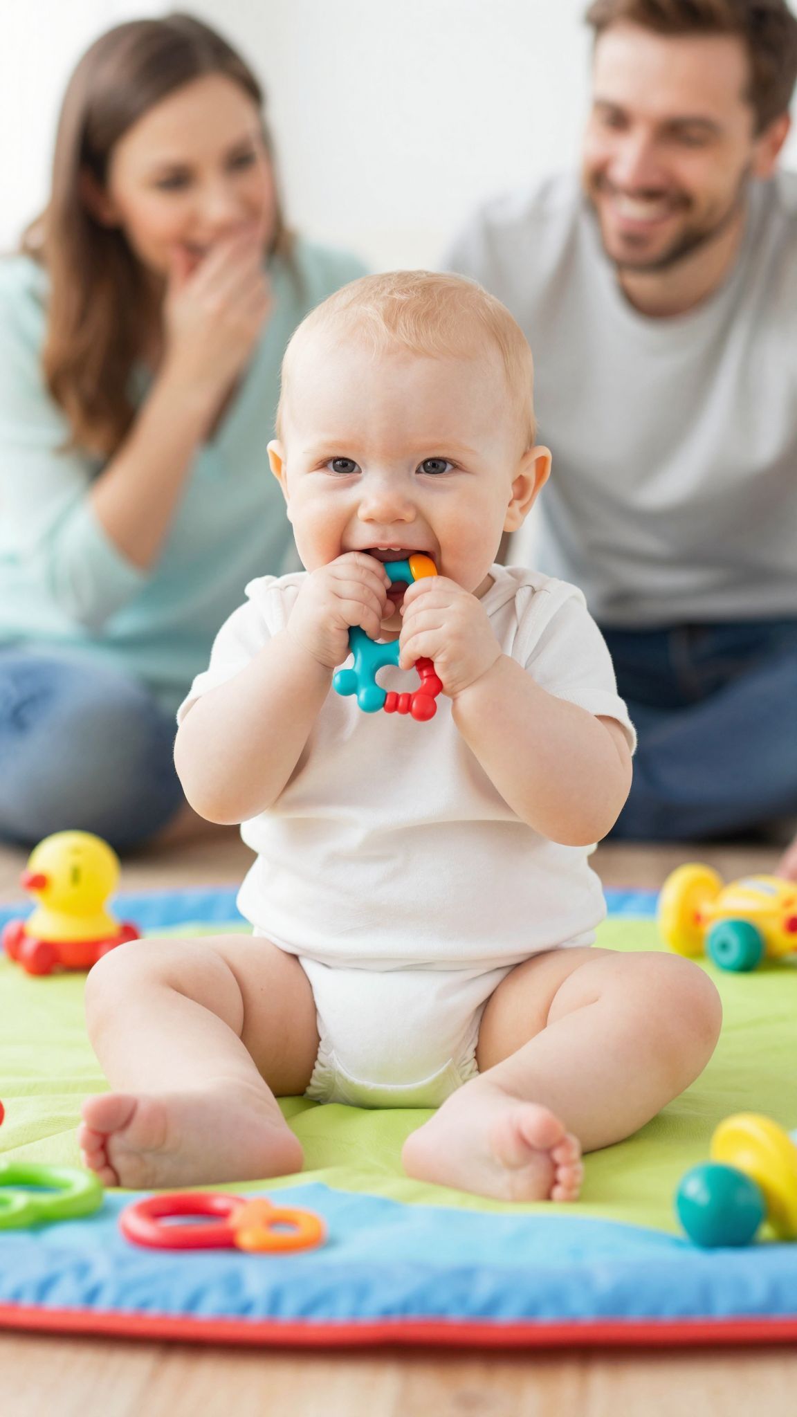 A tejfogak megjelenése 6 hónap és 3 év között várható.
