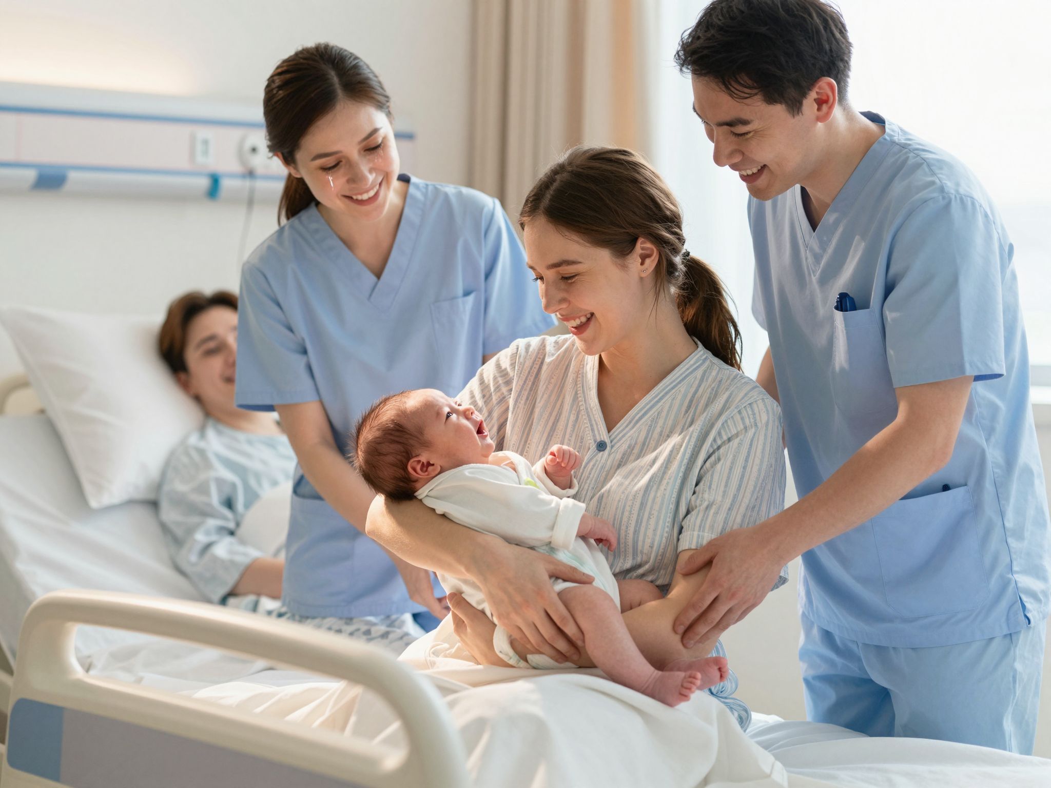 A szülés fájdalma és öröme együtt élik meg.