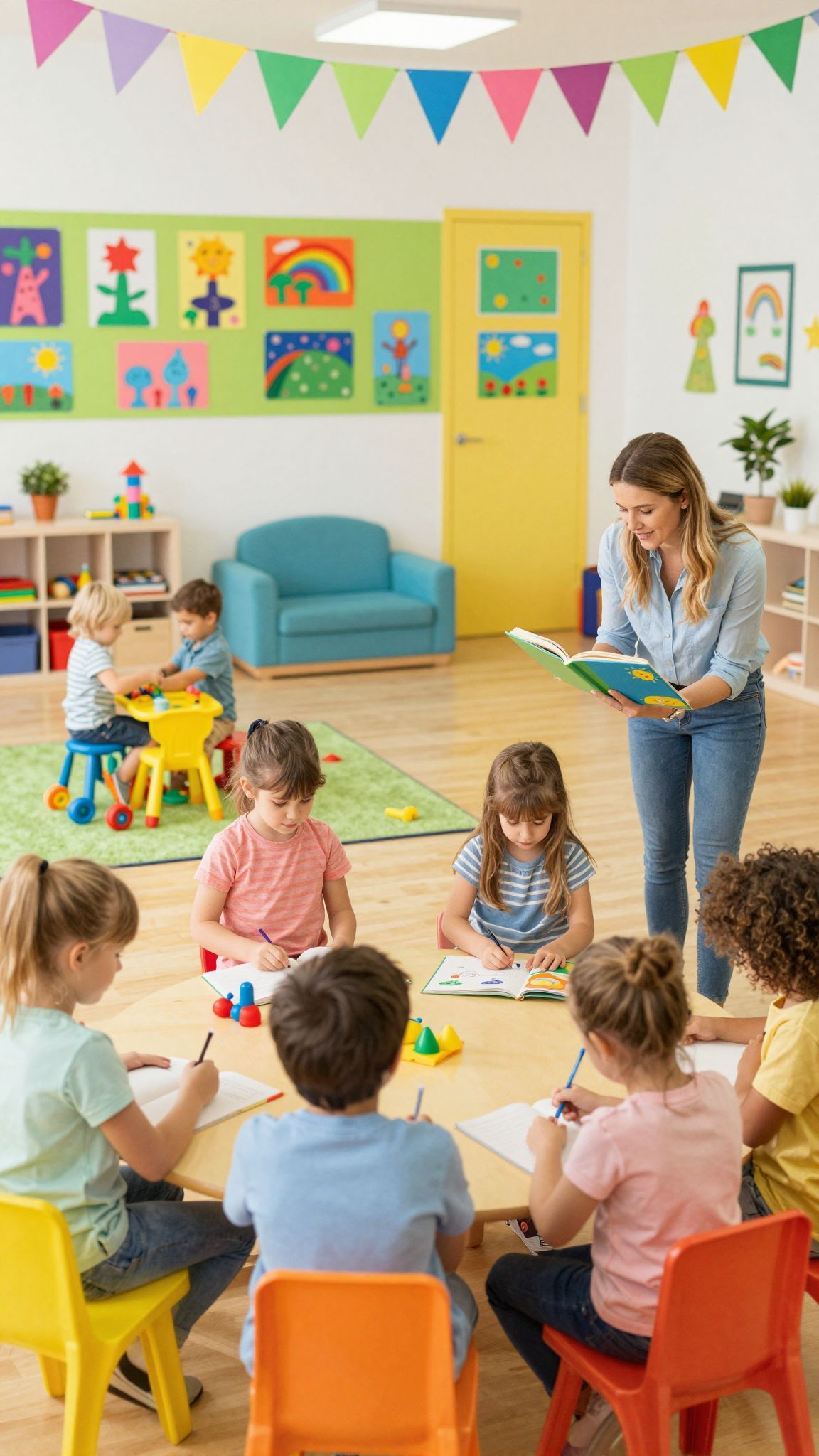 A fokozatos beszoktatás csökkenti a gyermek szorongását.