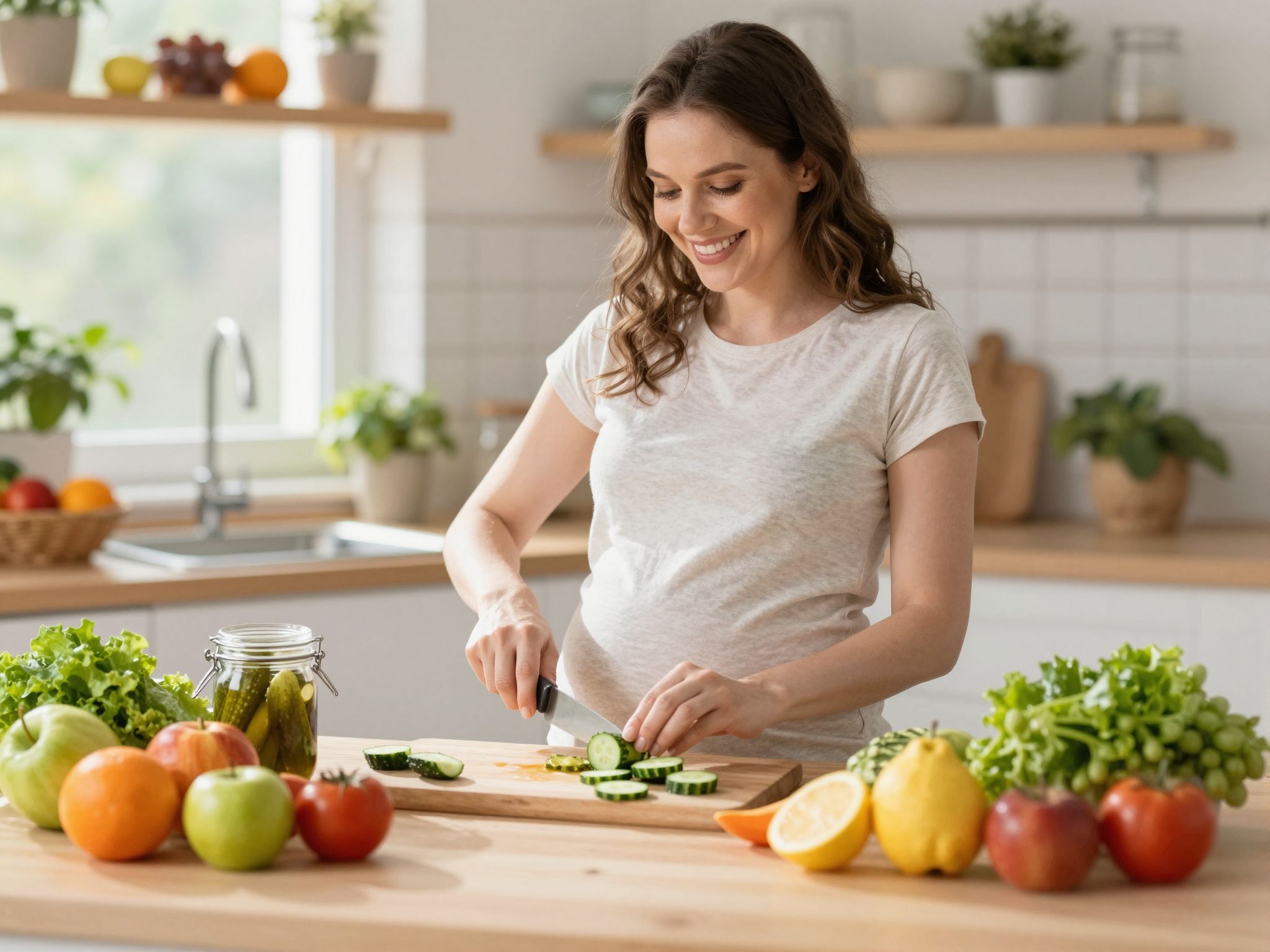 A terhességi vágyak kiegyensúlyozott étrenddel csillapíthatók.