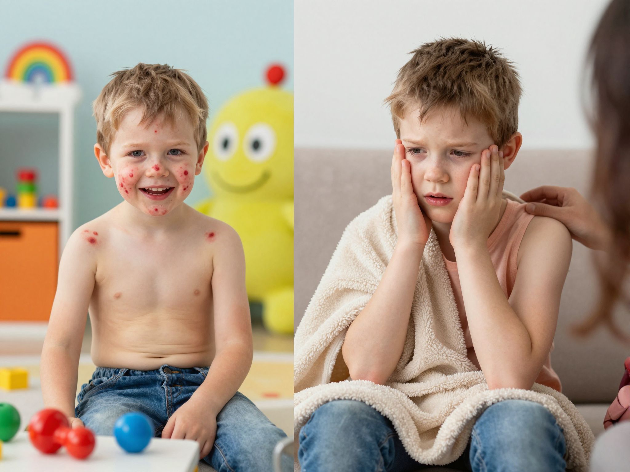 A bárányhimlő kiütései viszketnek, míg a meningitis tünetei súlyosabbak.