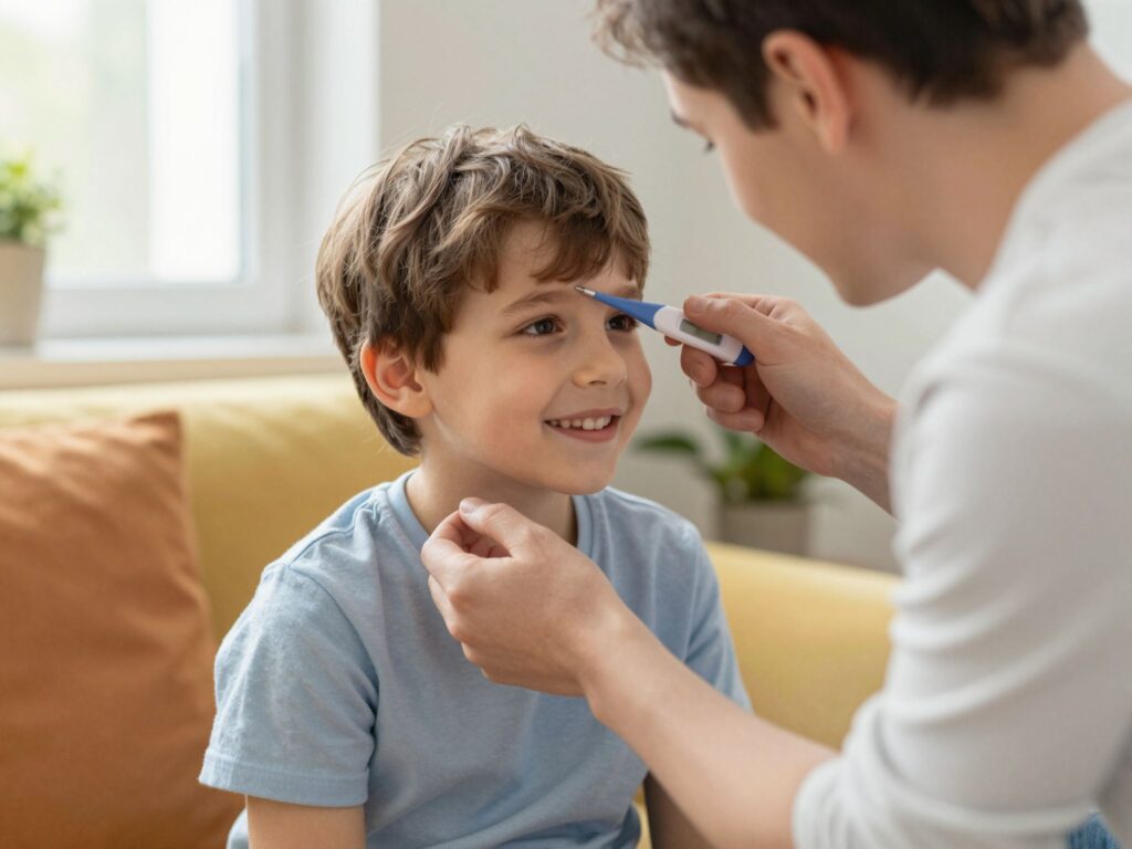 Hónaljban, fülben, homlokon: hol és hogyan mérd helyesen a gyerek testhőjét?