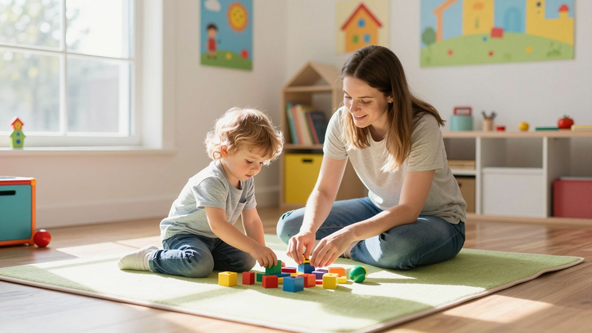 A korai beavatkozás javítja a nyelvi fejlődést.