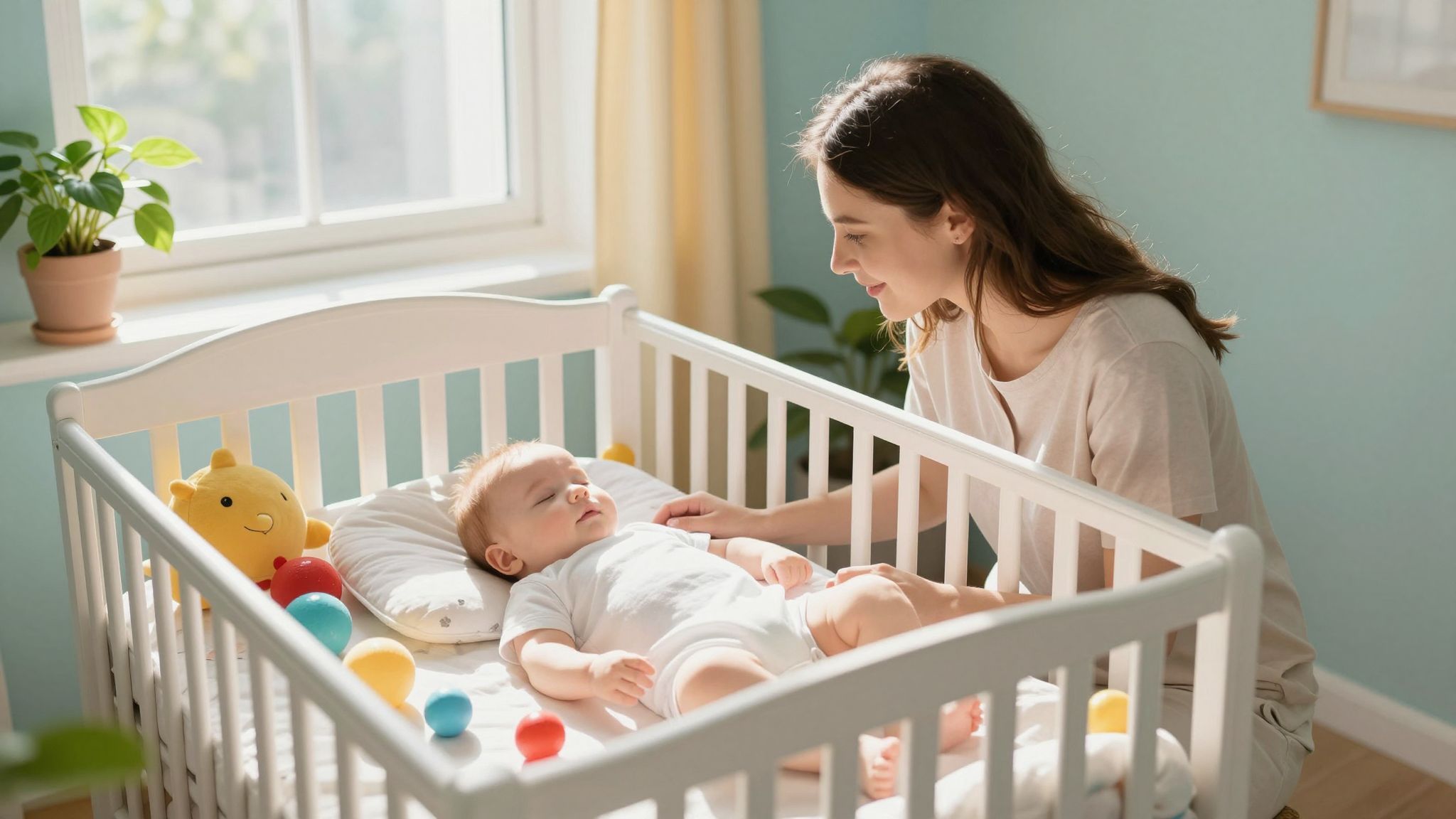 A környezeti tényezők kiszűrése megnyugtatja a babát.