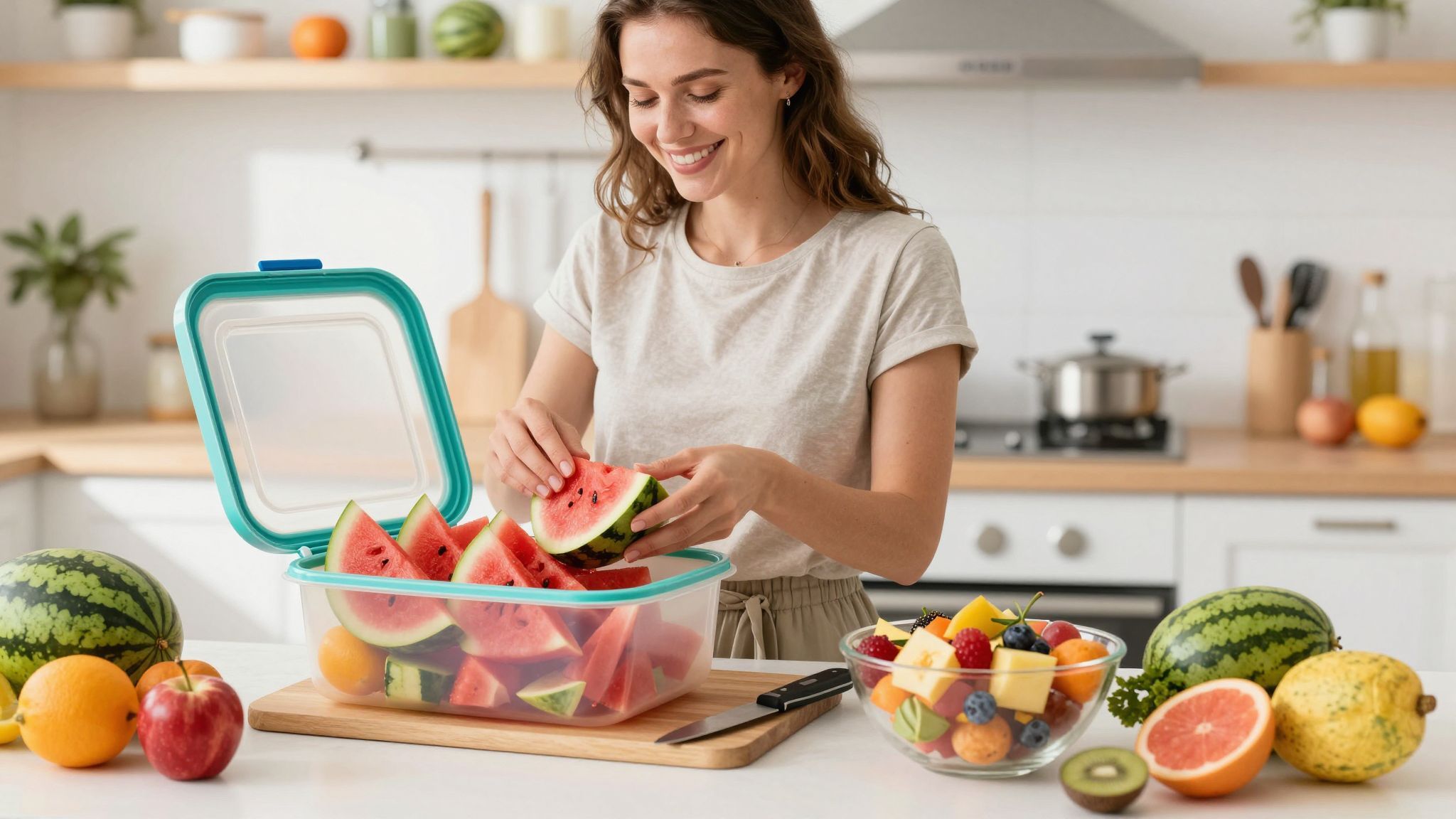 A dinnyemaradék lekvárként vagy smoothie-ként is felhasználható.