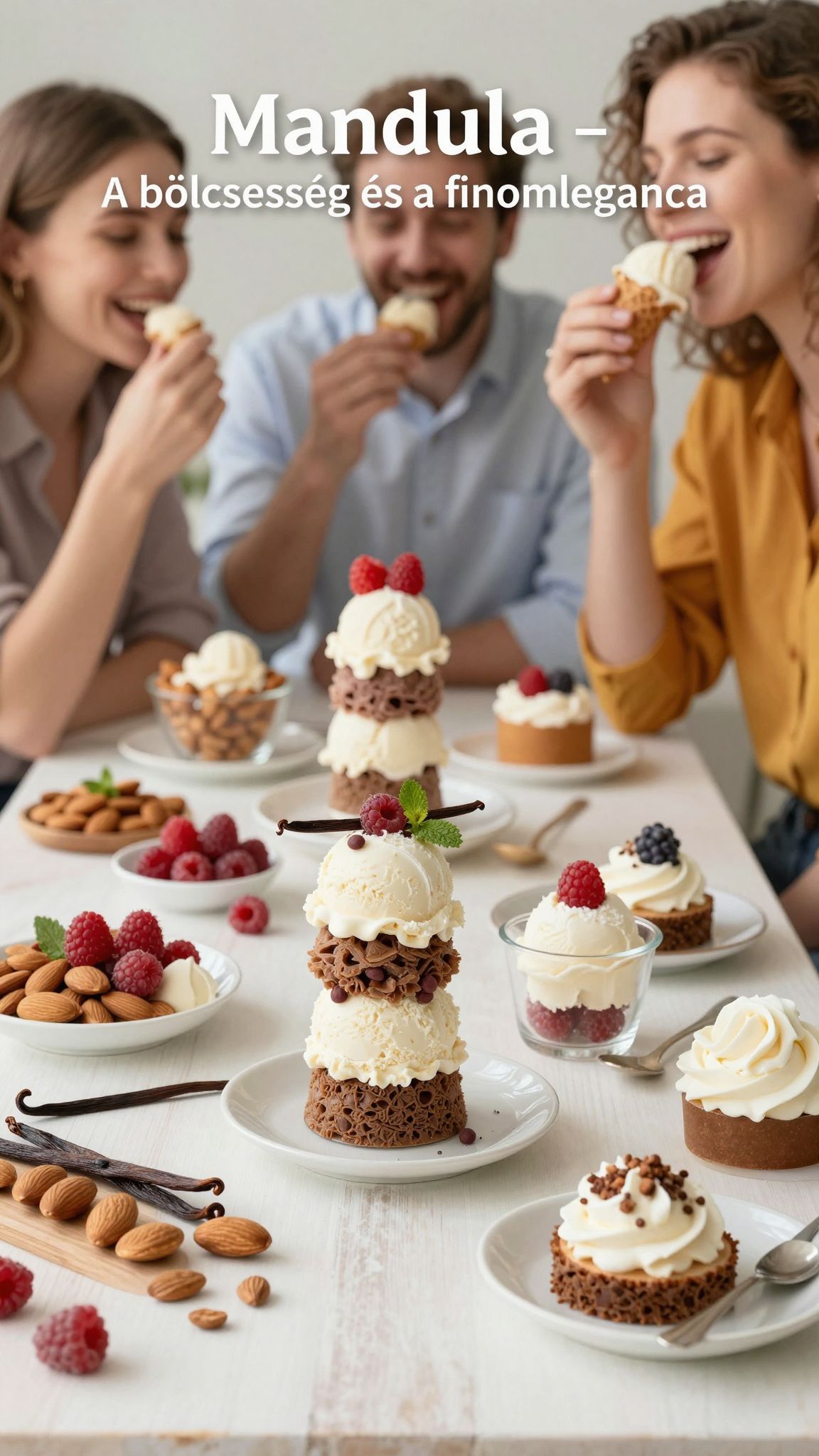 A mandula népszerű íz, a bölcsesség szimbóluma.