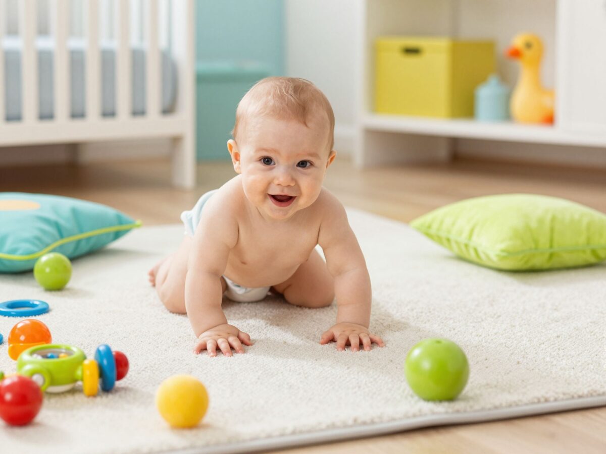 Miért ne hagyd ki a mászás időszakát? A kúszás-mászás fontossága a baba fejlődésében