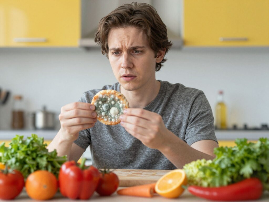 Miért nem szabad megenni a penészes ételt, még ha le is szedjük a tetejét?